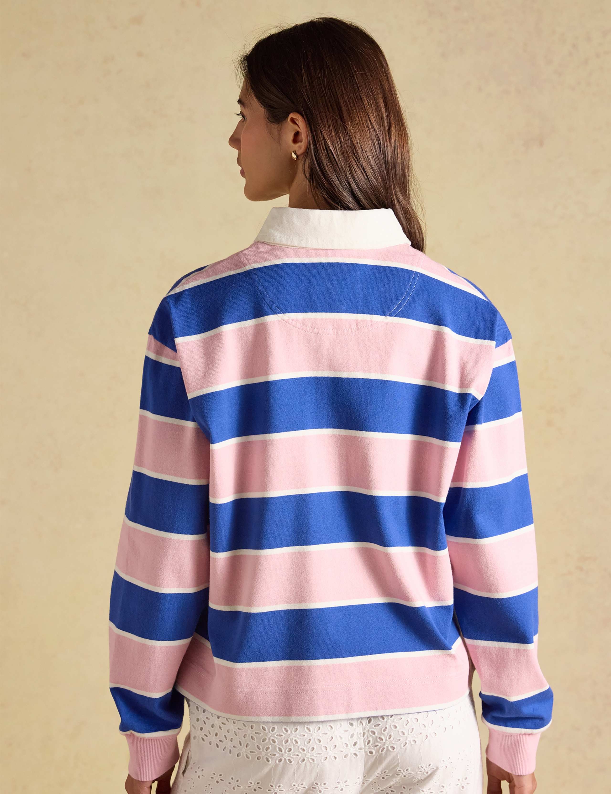 Pure Cotton Striped Rugby Shirt 8 of 9