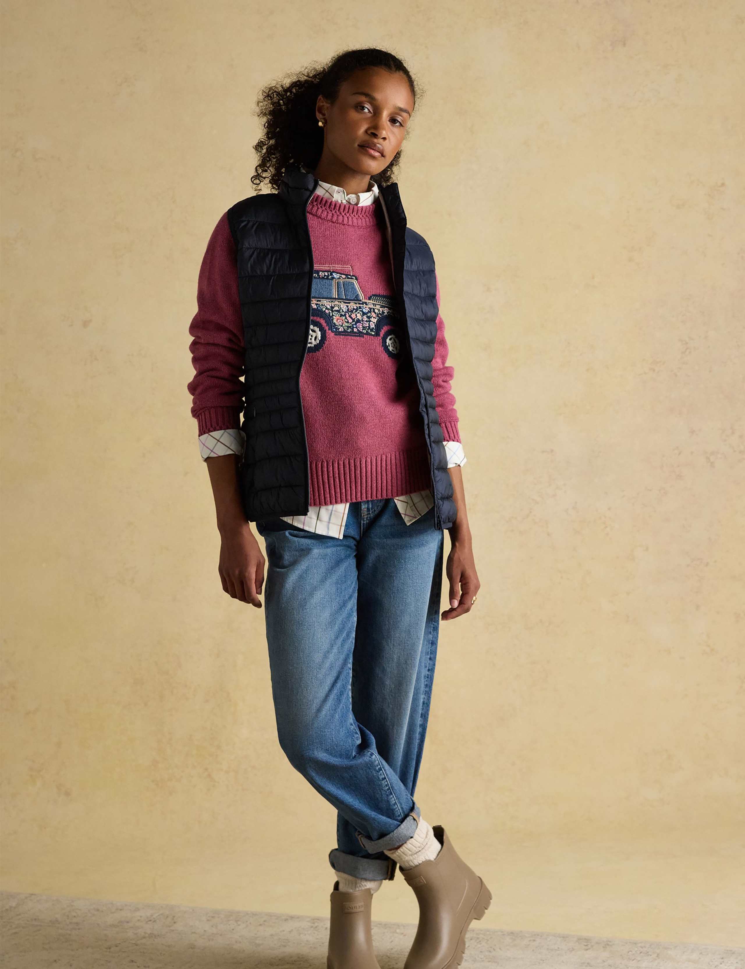 Padded Funnel Neck Gilet 4 of 9