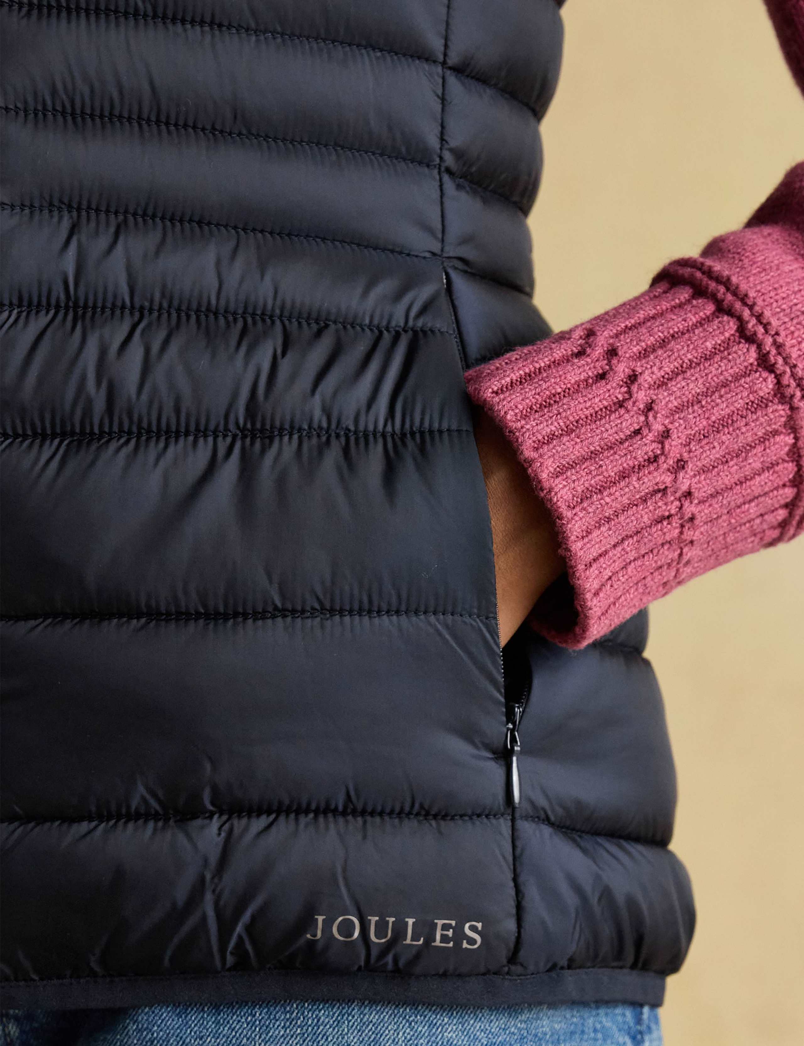 Padded Funnel Neck Gilet 8 of 9