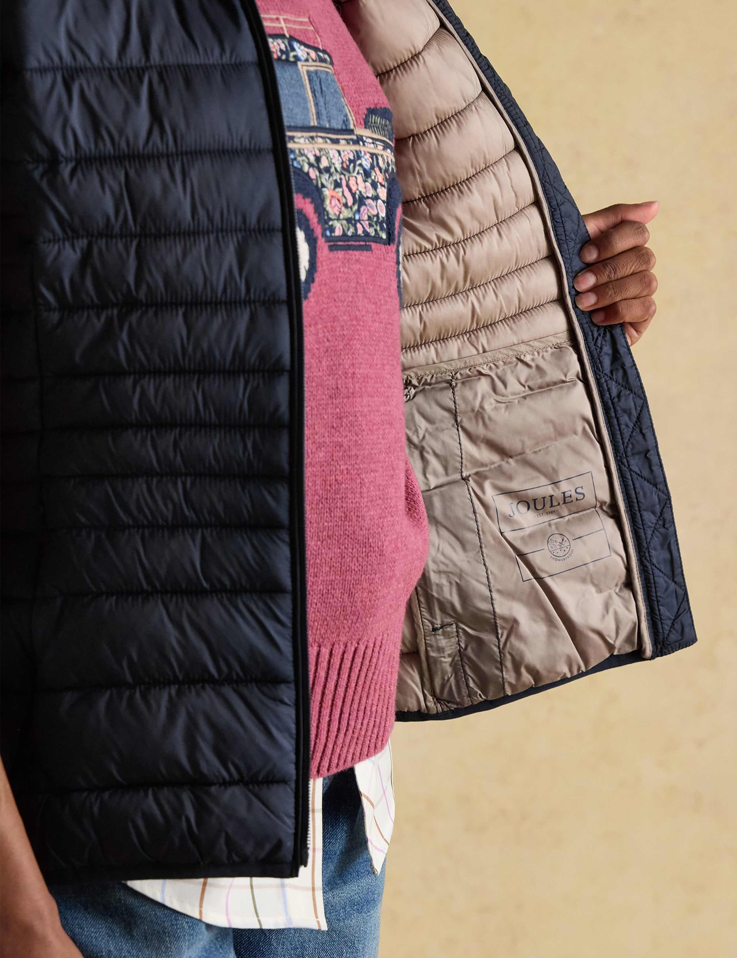 Padded Funnel Neck Gilet 9 of 9