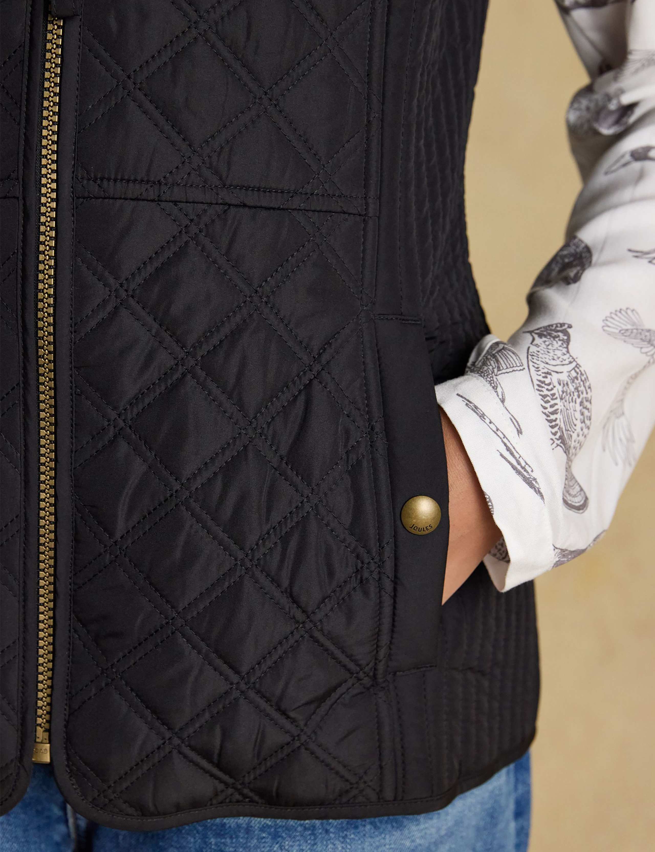 Quilted Funnel Neck Gilet 6 of 7