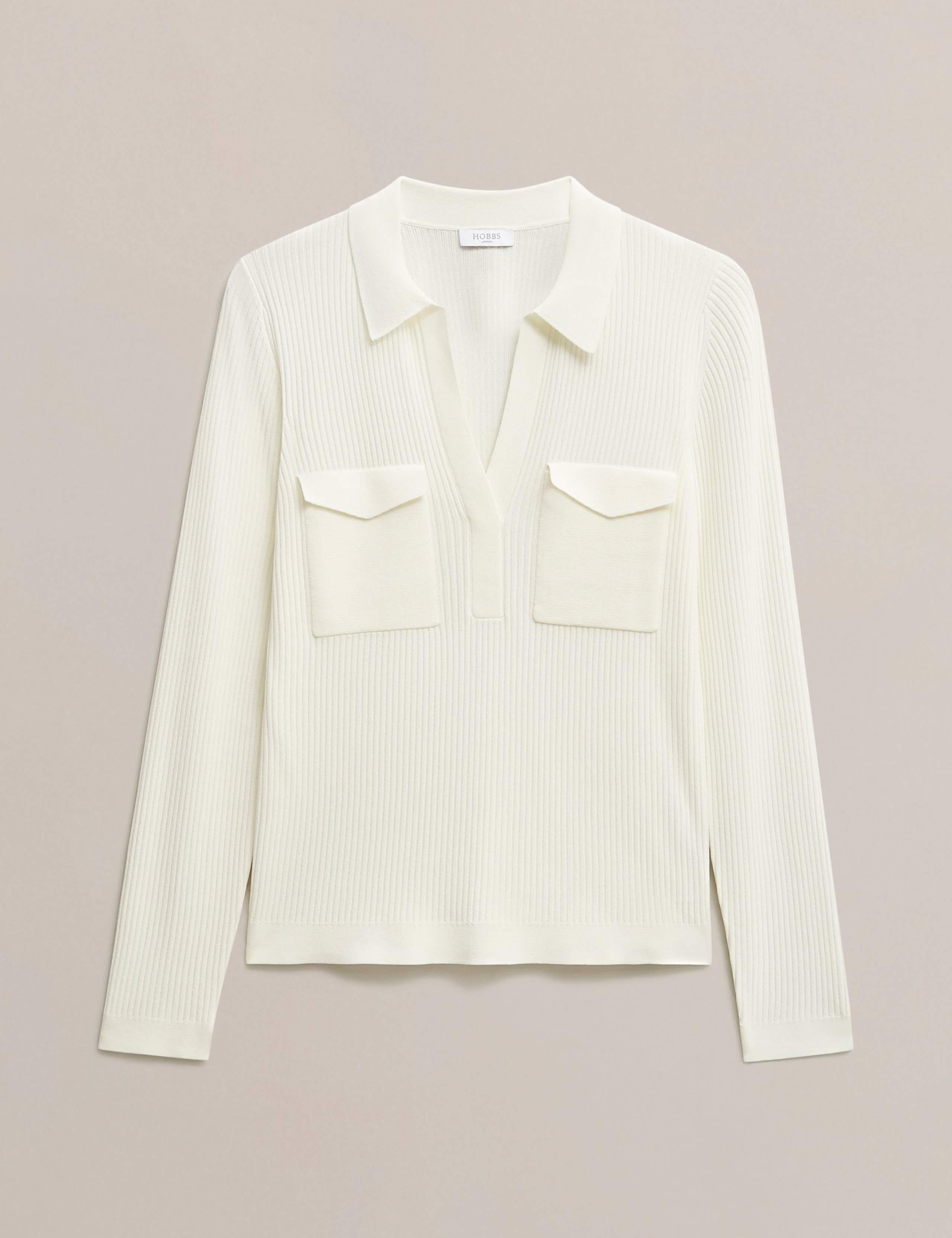 Textured Collared Jumper 2 of 6