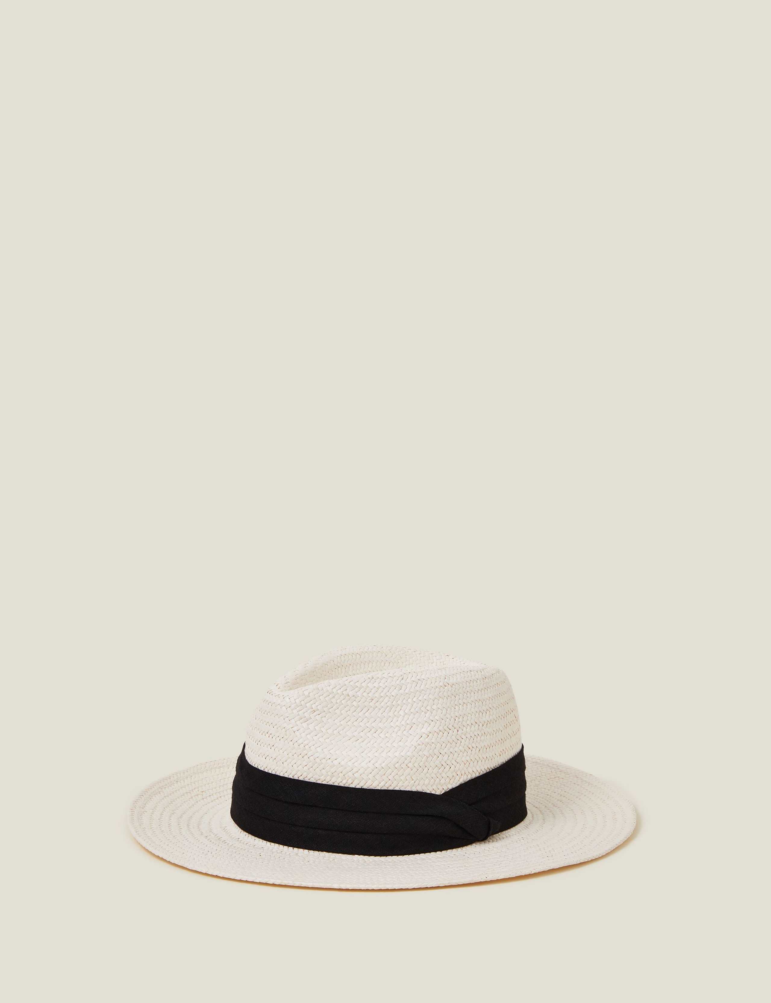 Straw Fedora Hat 2 of 4