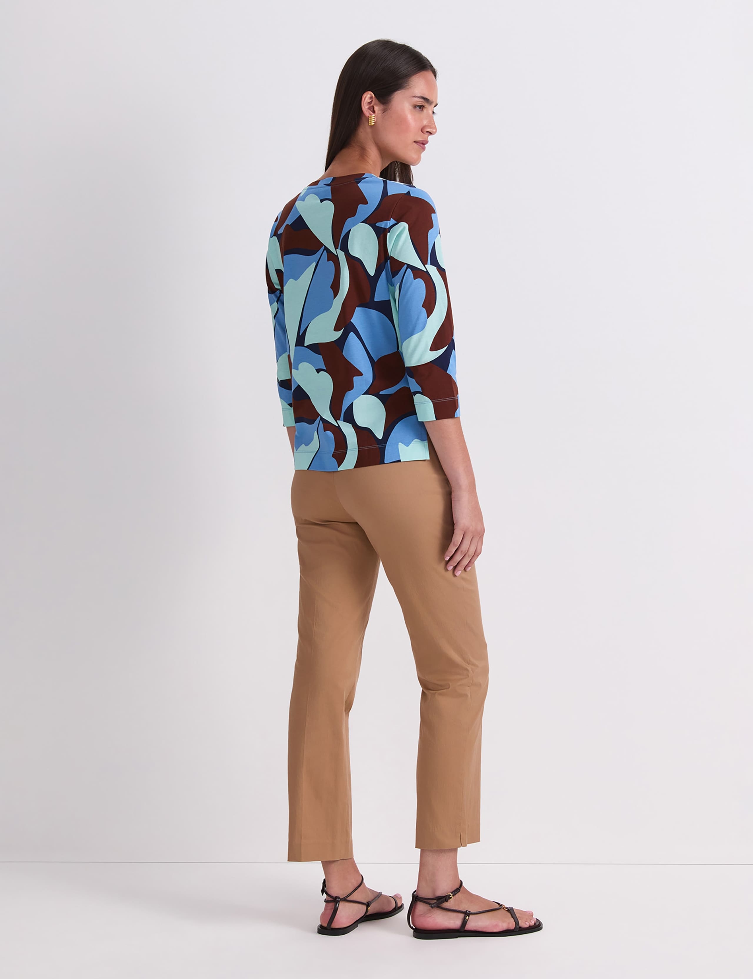 Pure Cotton Colour Block Top 3 of 7