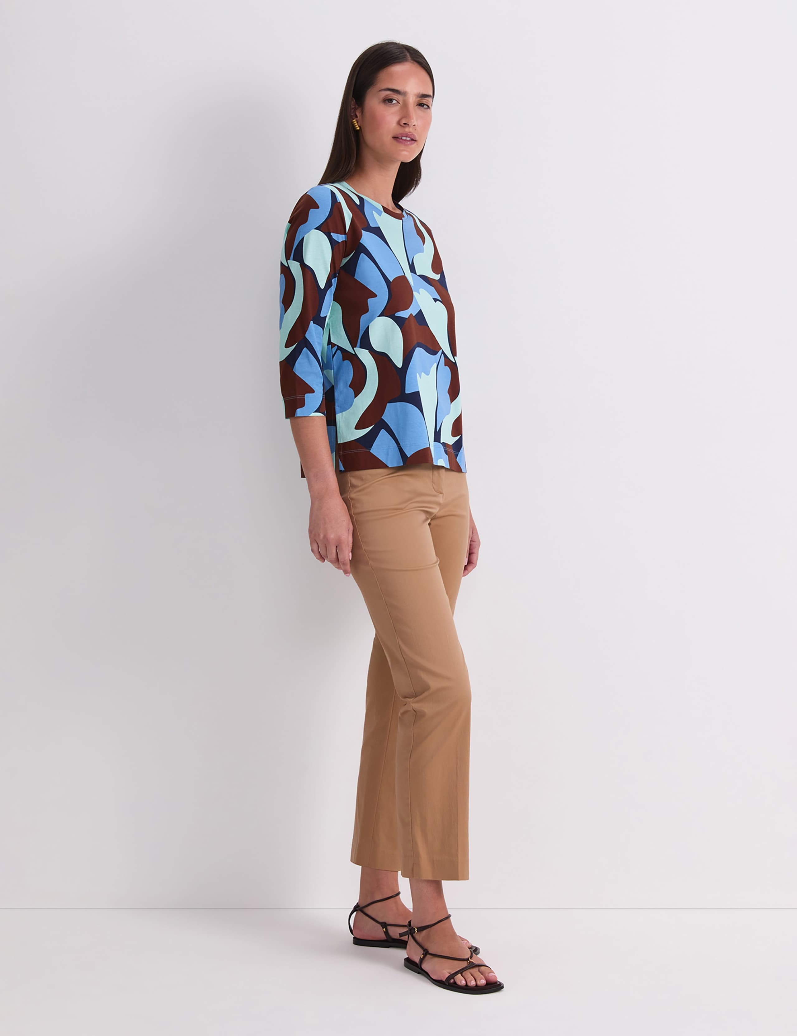 Pure Cotton Colour Block Top 4 of 7