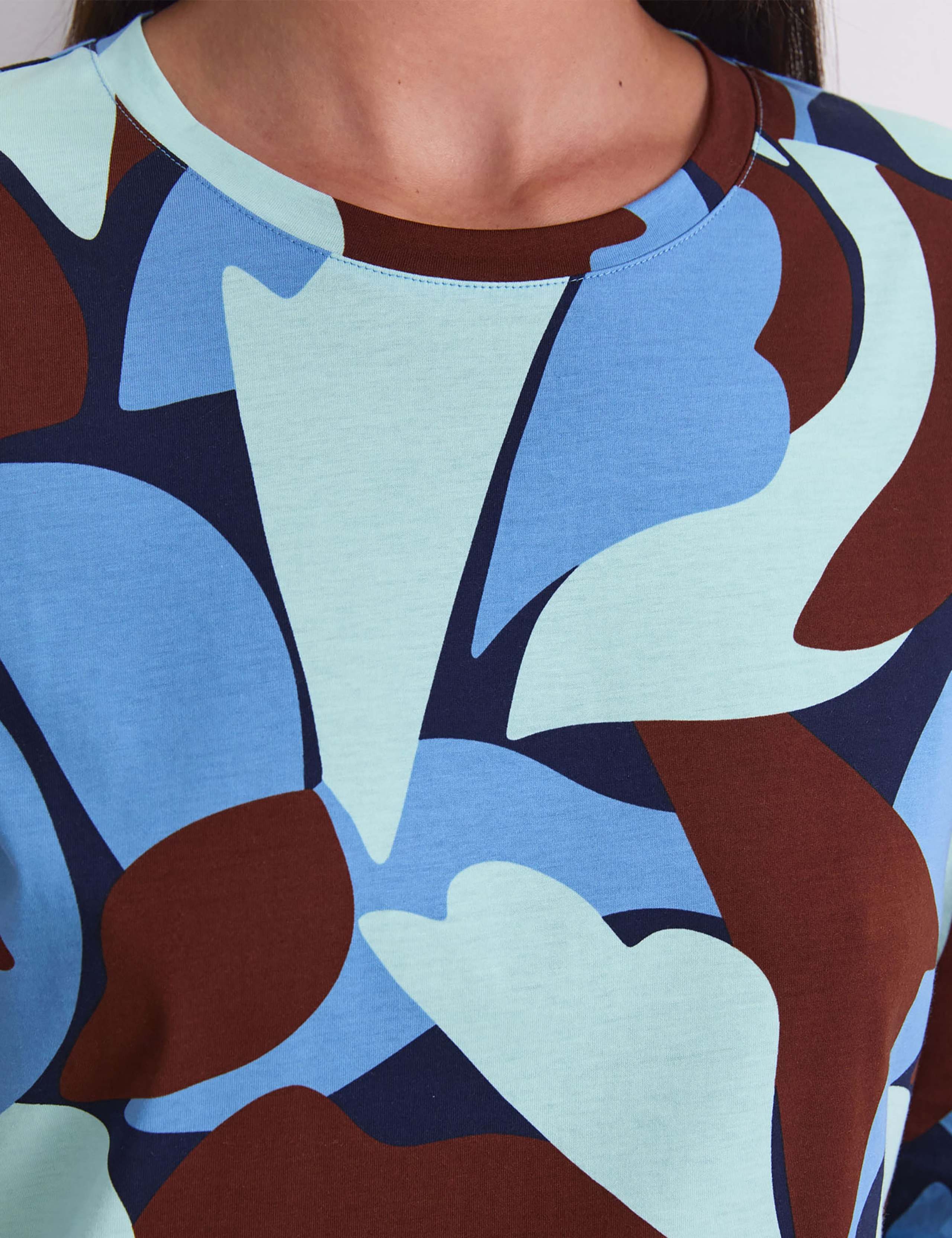 Pure Cotton Colour Block Top 7 of 7