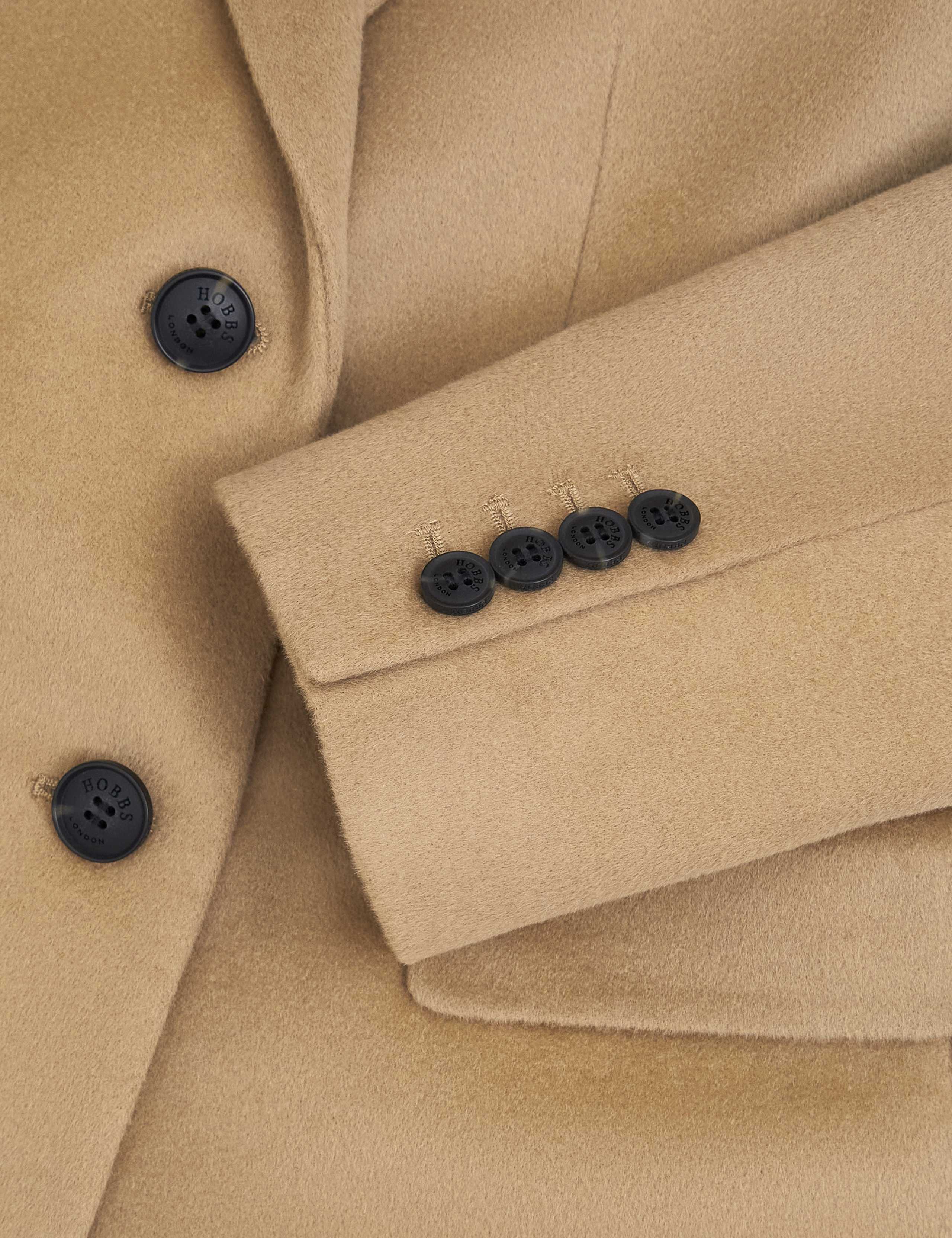 Pure Wool Single Breasted Tailored Coat 8 of 8