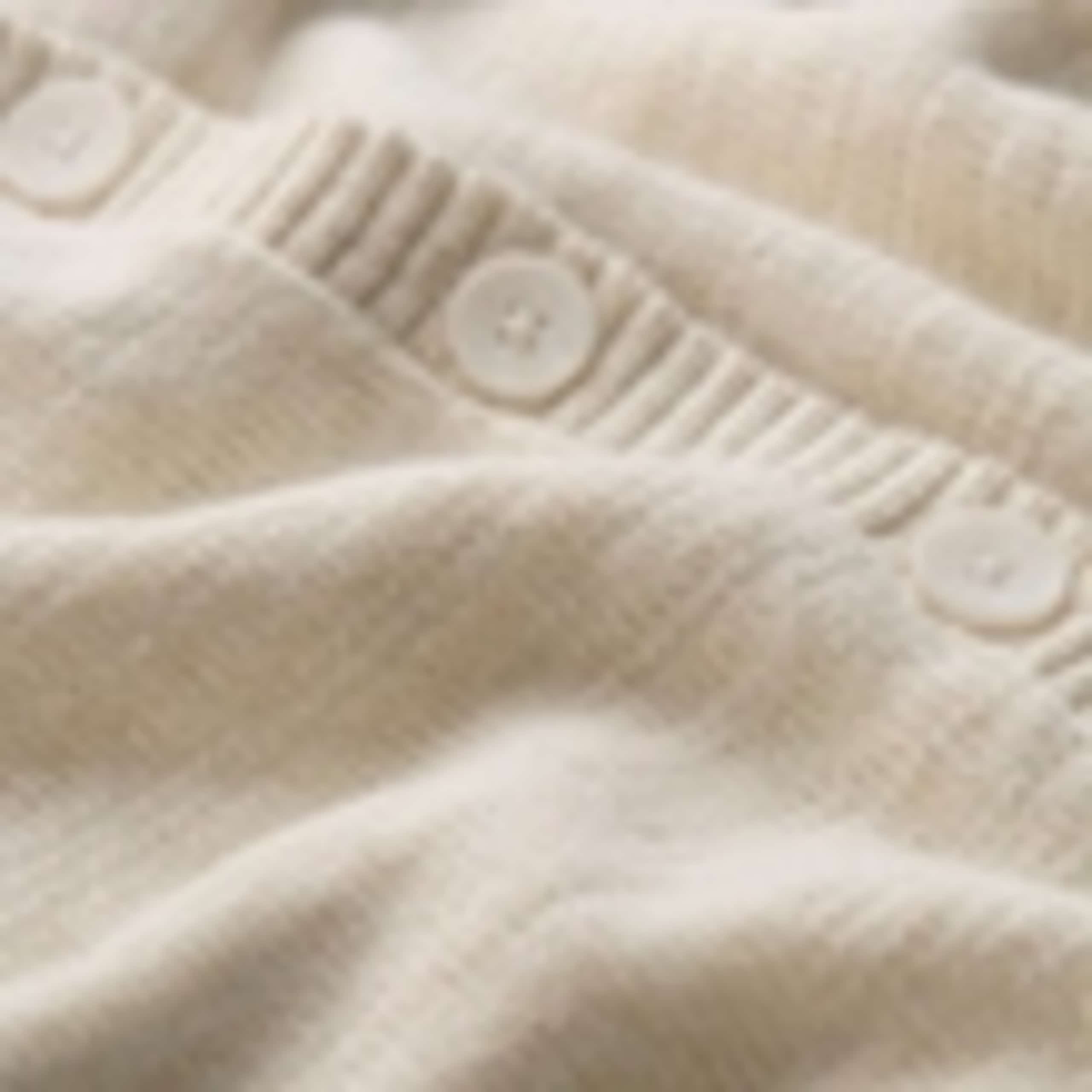 Cotton Rich Relaxed Cardigan with Linen 5 of 5