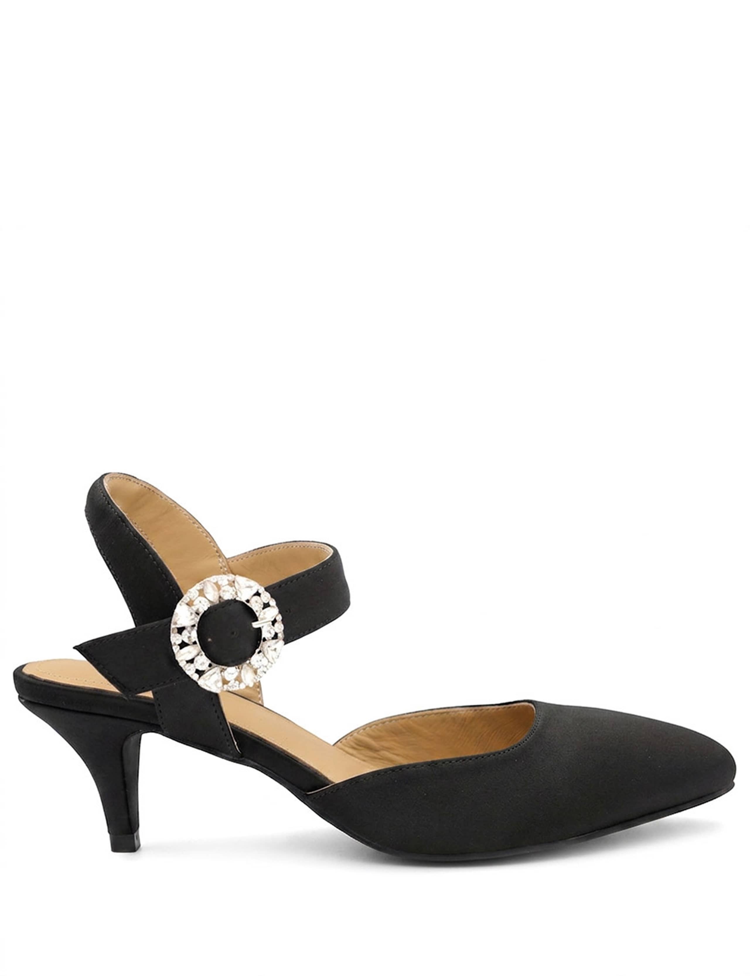Leather Buckle Stiletto Court Shoes 2 of 6