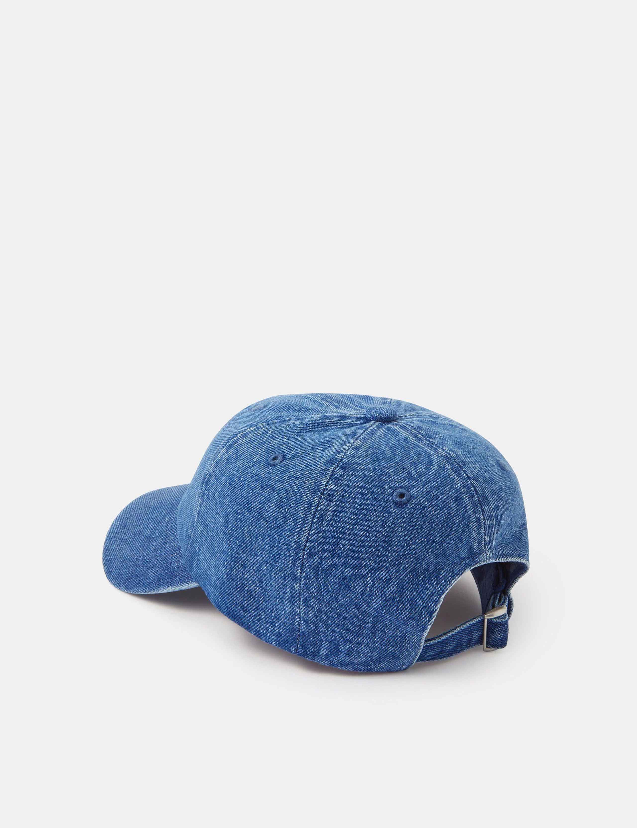 Denim Tapestry Heart Baseball Cap 2 of 3