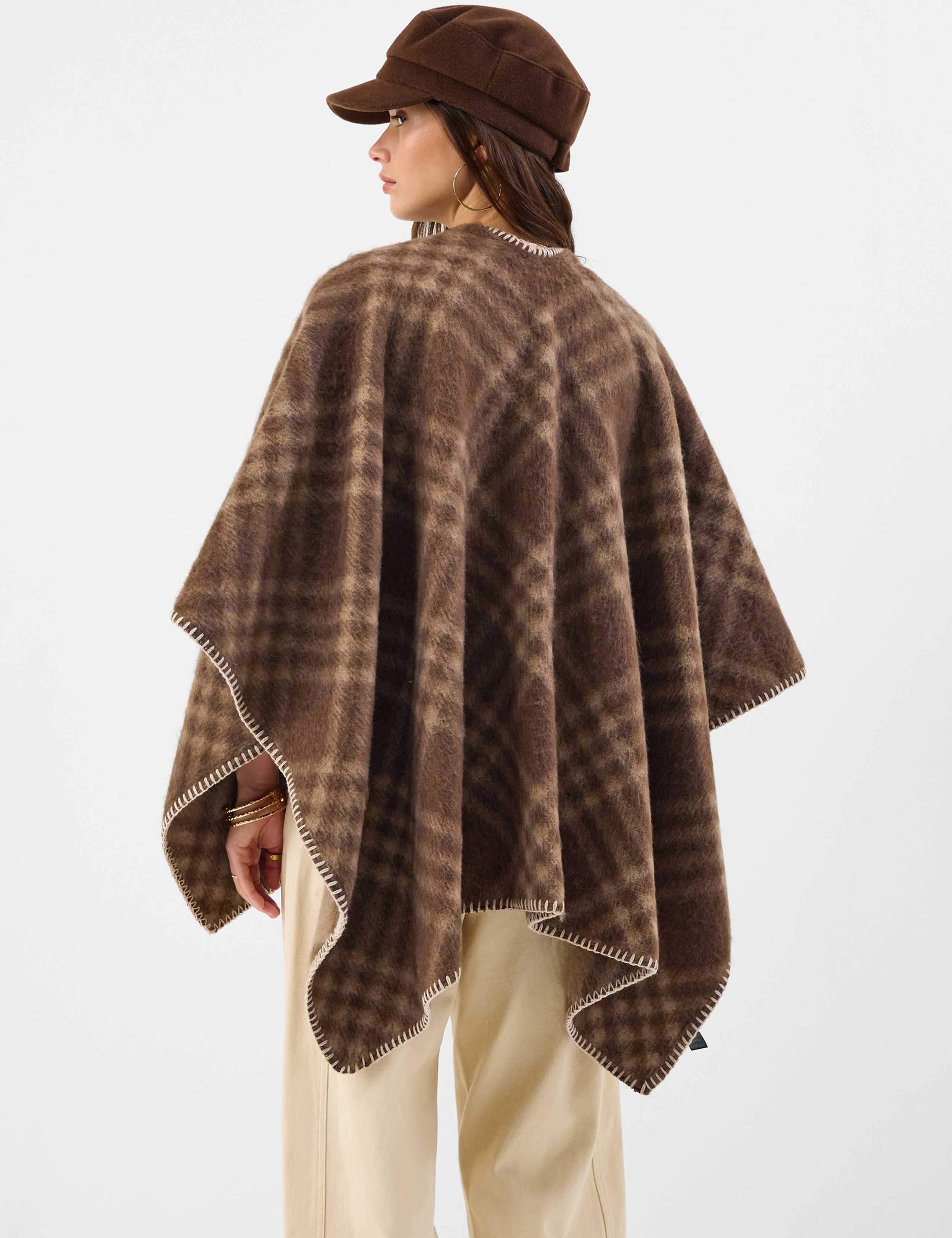 Tartan Poncho 3 of 4