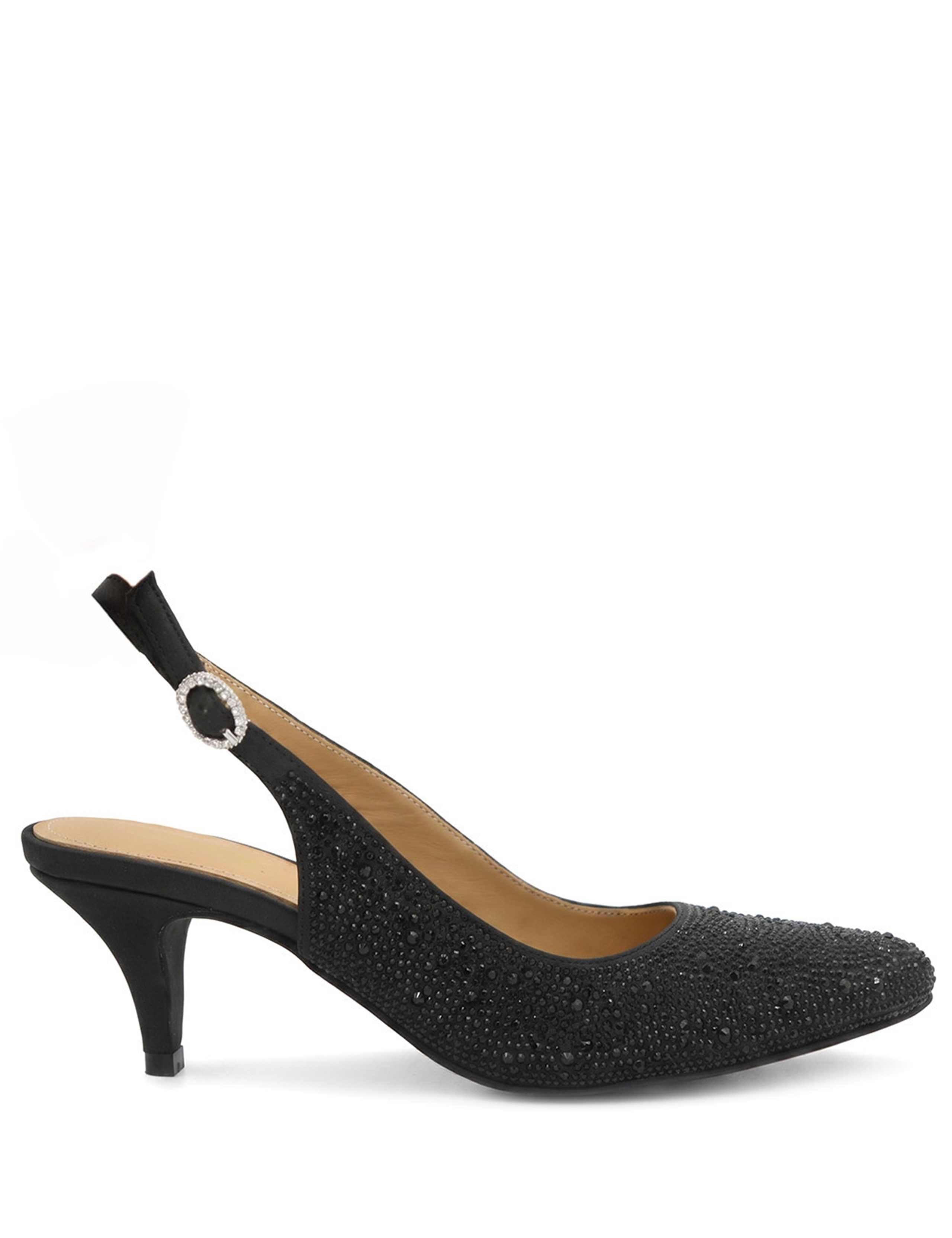 Leather Slingback Stiletto Court Shoes 2 of 6