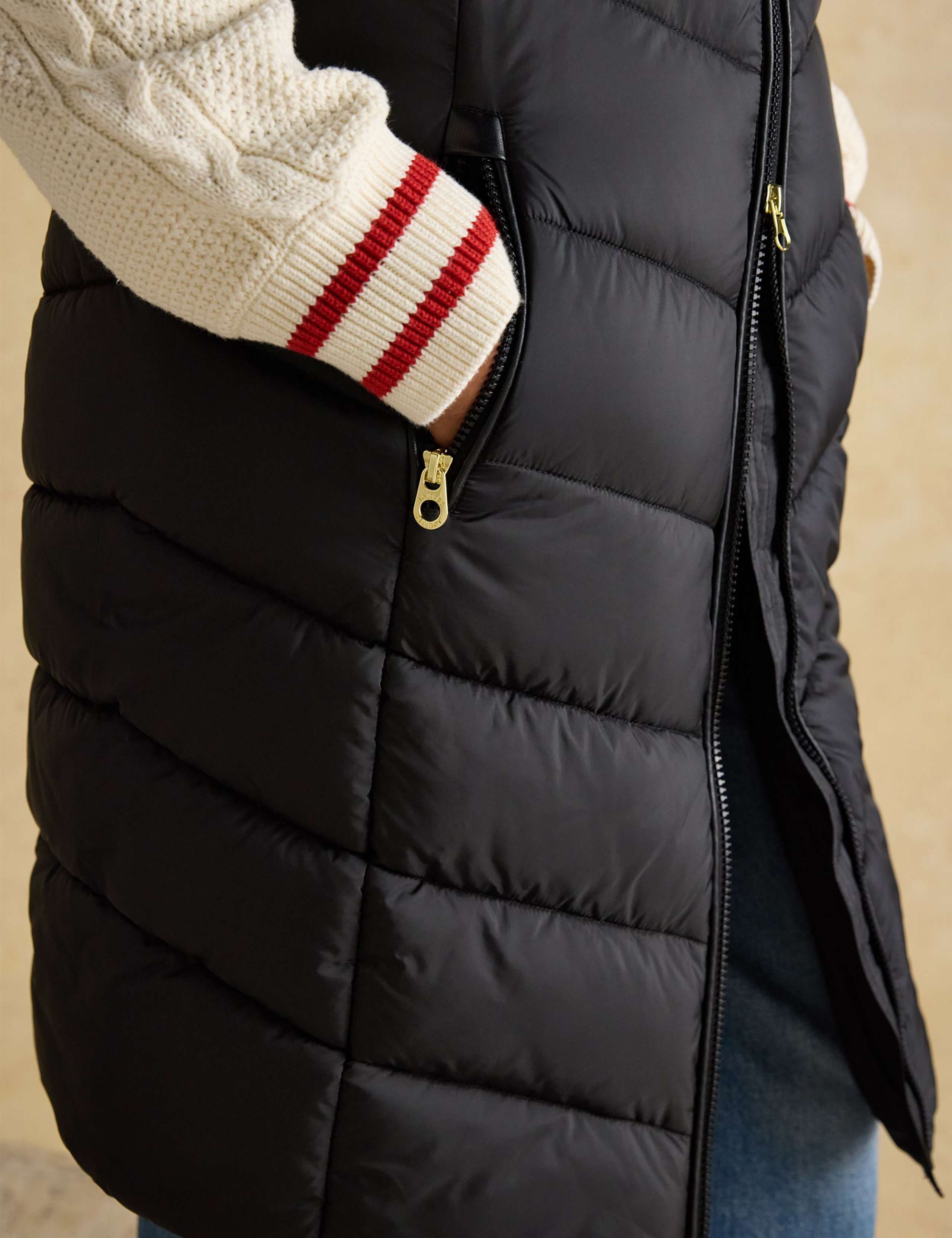 Padded Hooded Longline Gilet 7 of 11