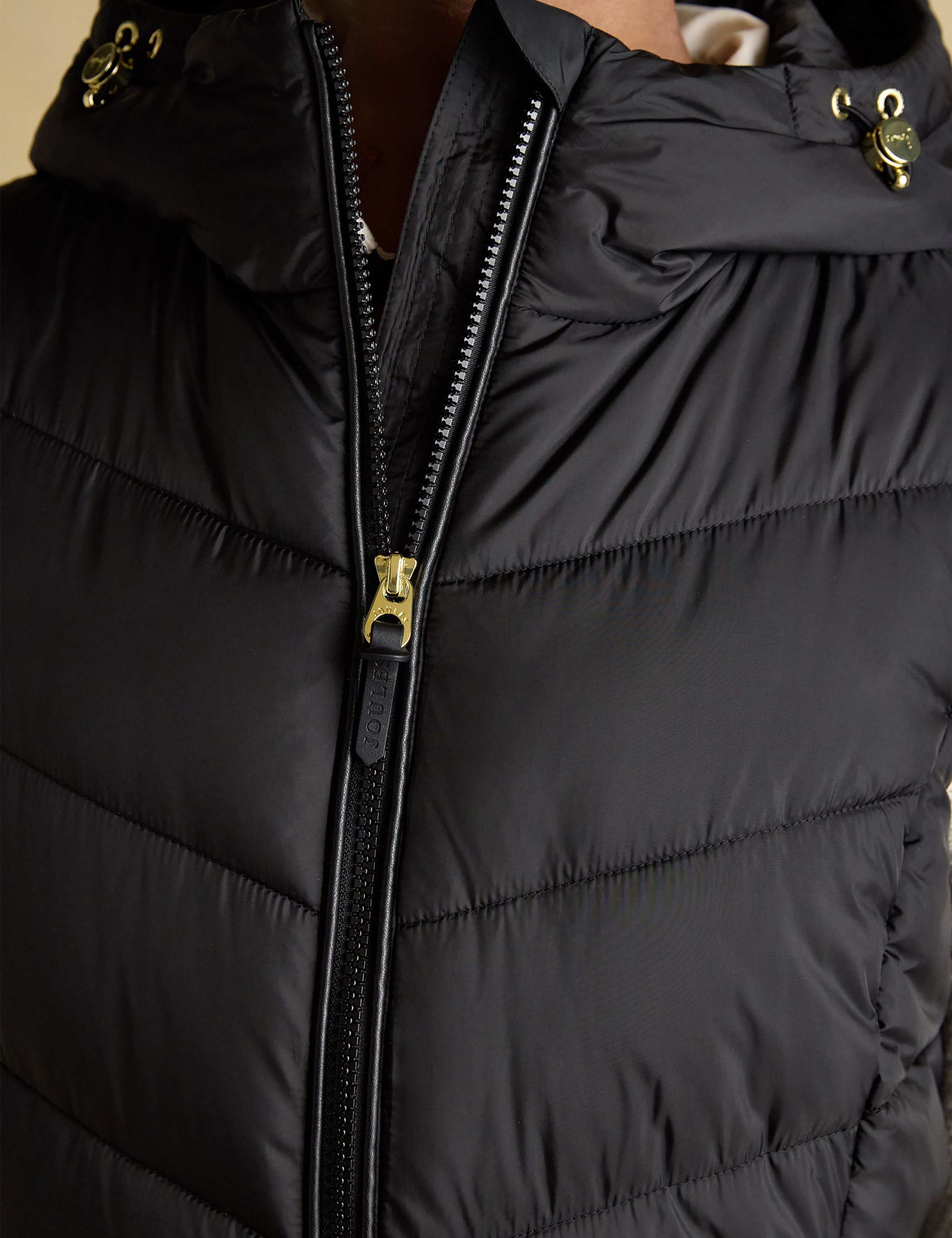 Padded Hooded Longline Gilet 11 of 11