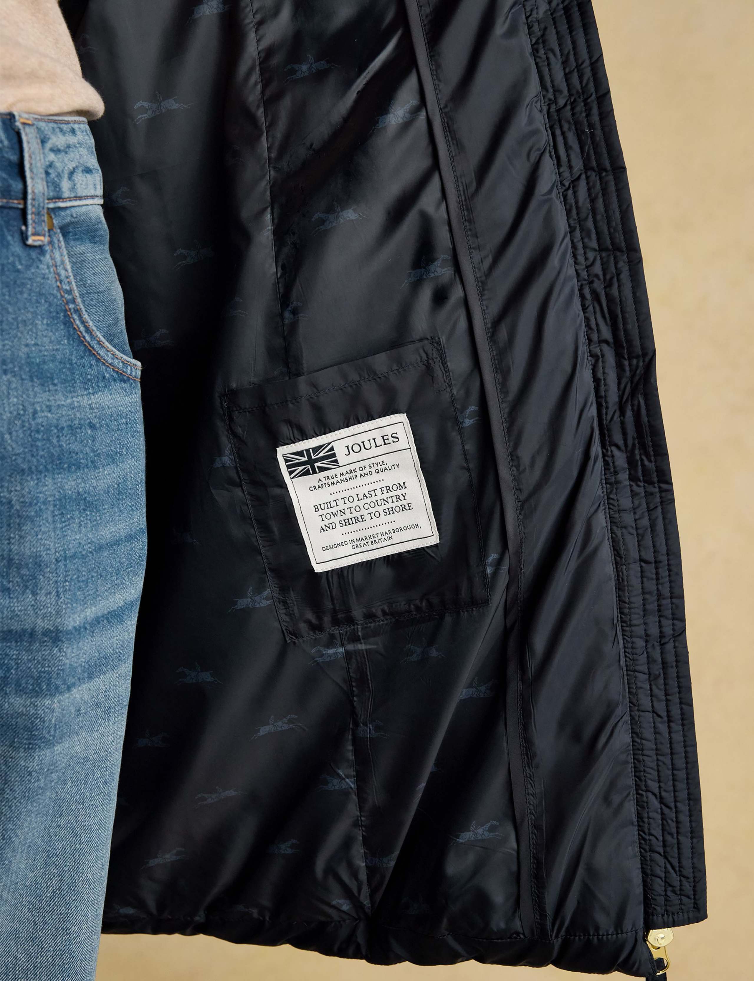 Padded Hooded Longline Gilet 11 of 11