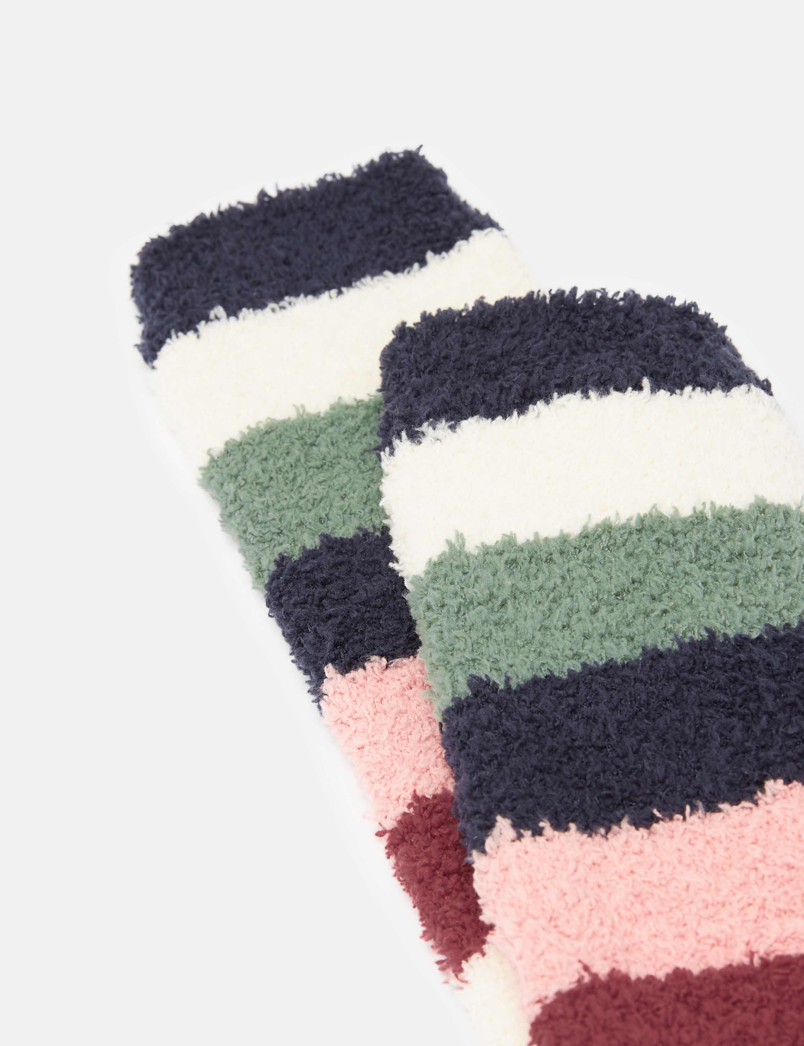 Striped Fluffy Socks 3 of 3
