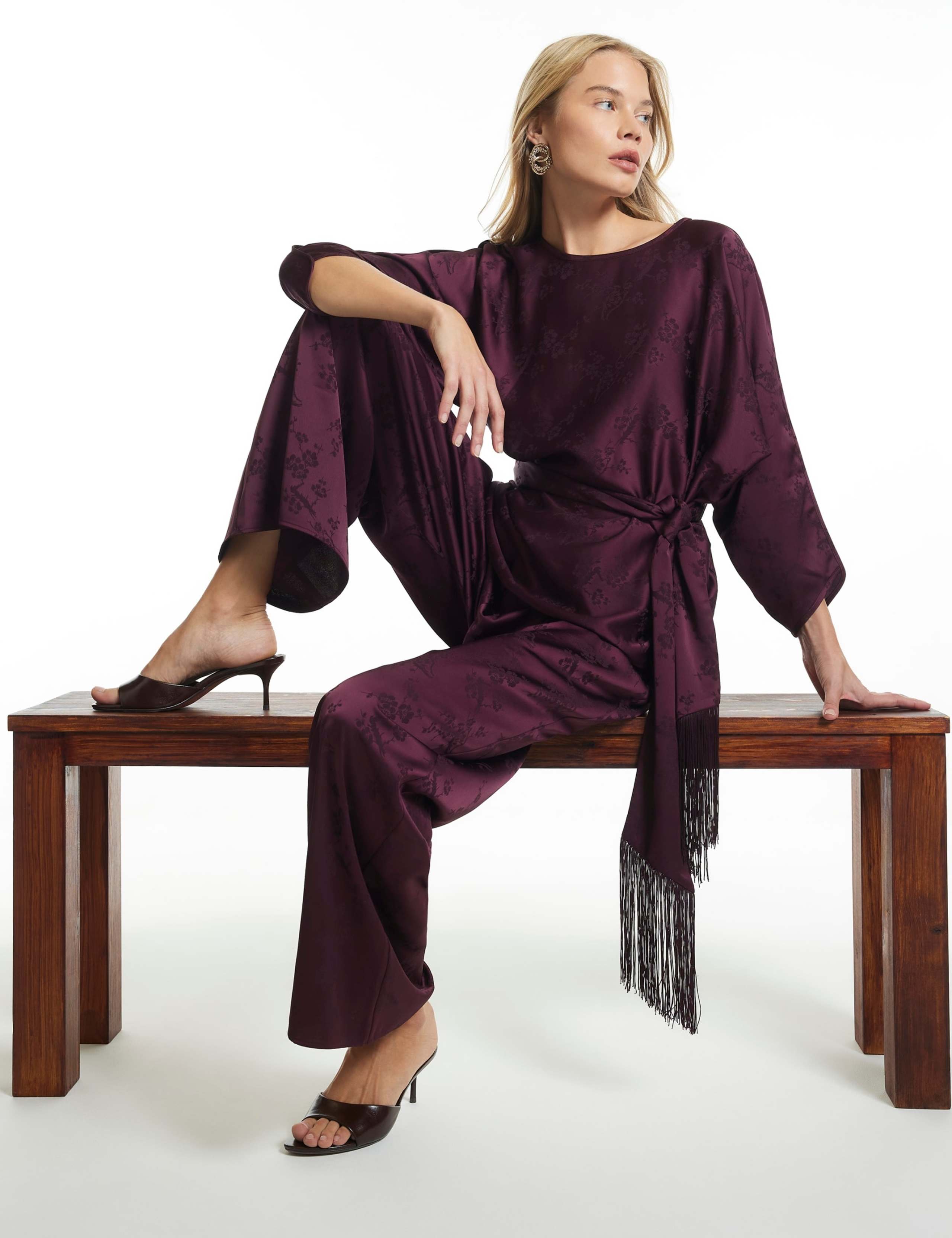 Obi Belt Batwing Top 4 of 6