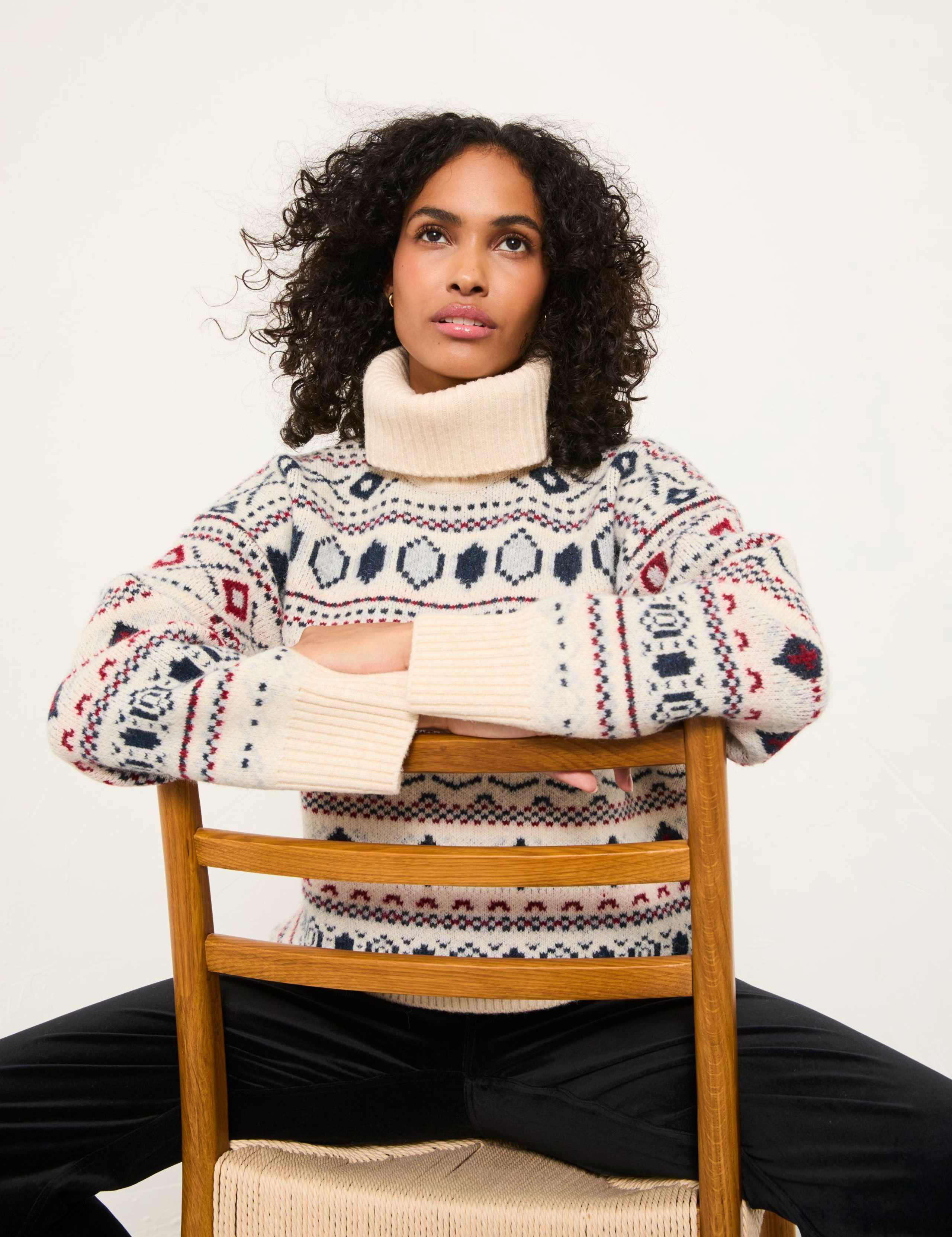 Fair Isle Roll Neck Jumper 3 of 5