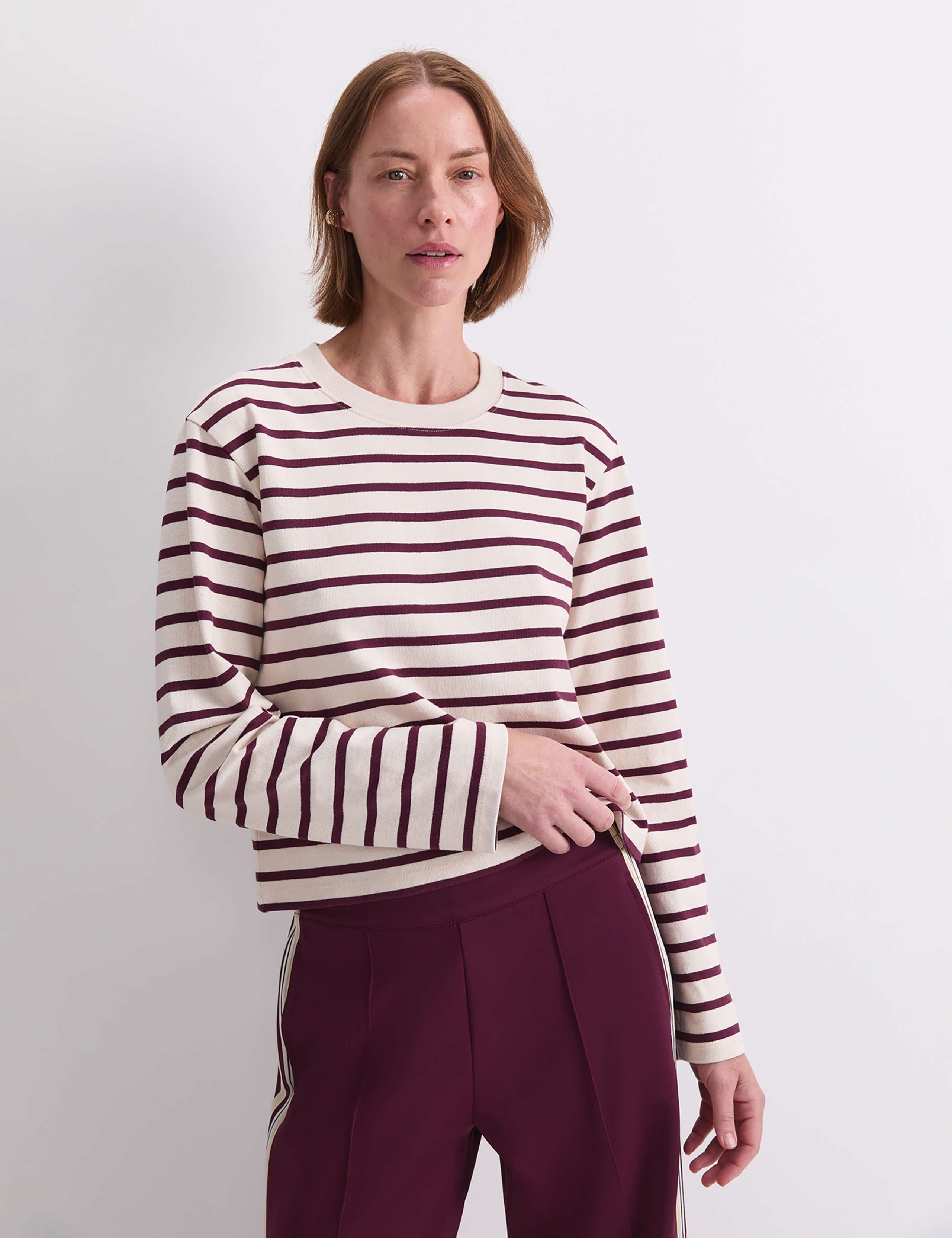 Pure Cotton Striped Top 5 of 7