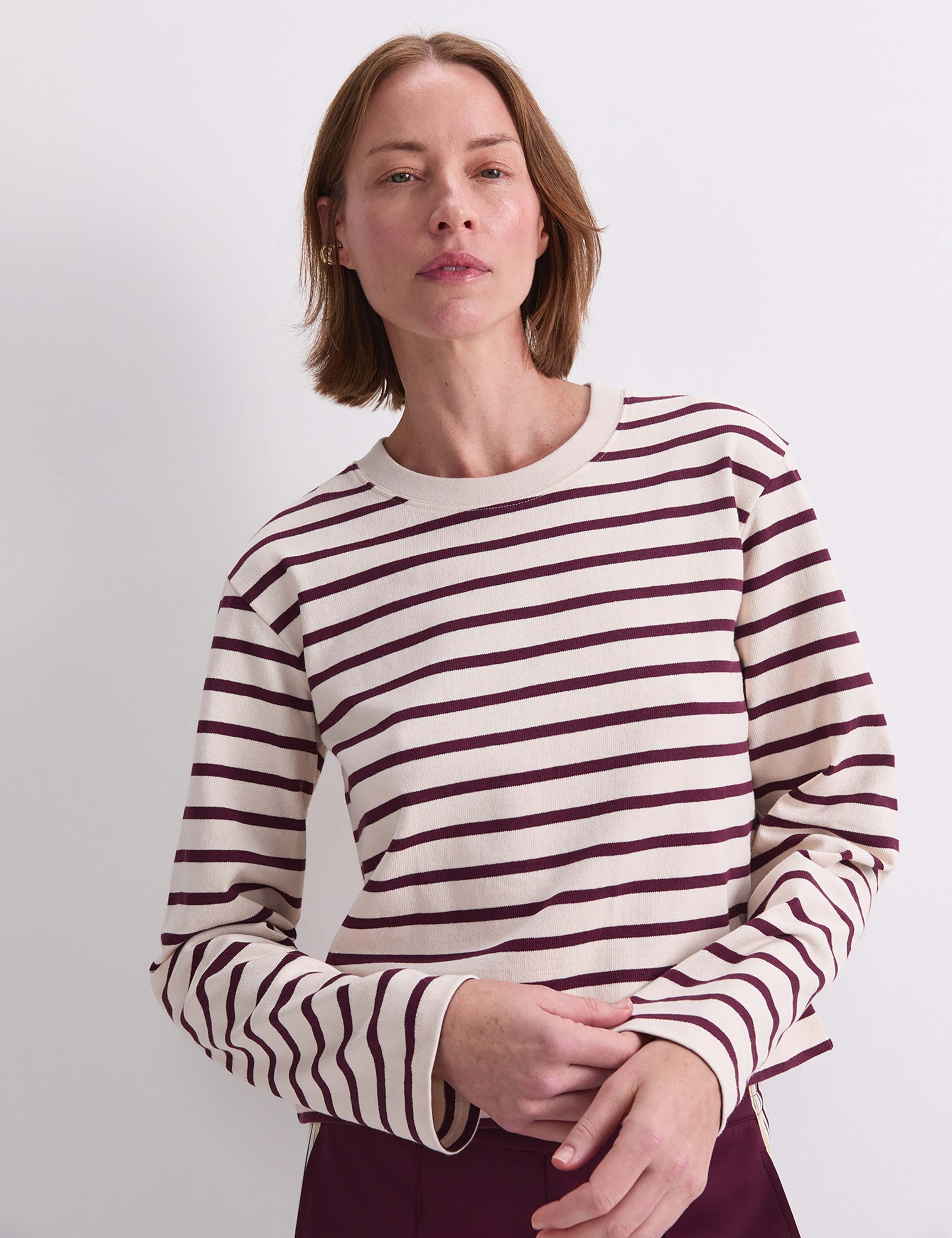 Pure Cotton Striped Top 6 of 7