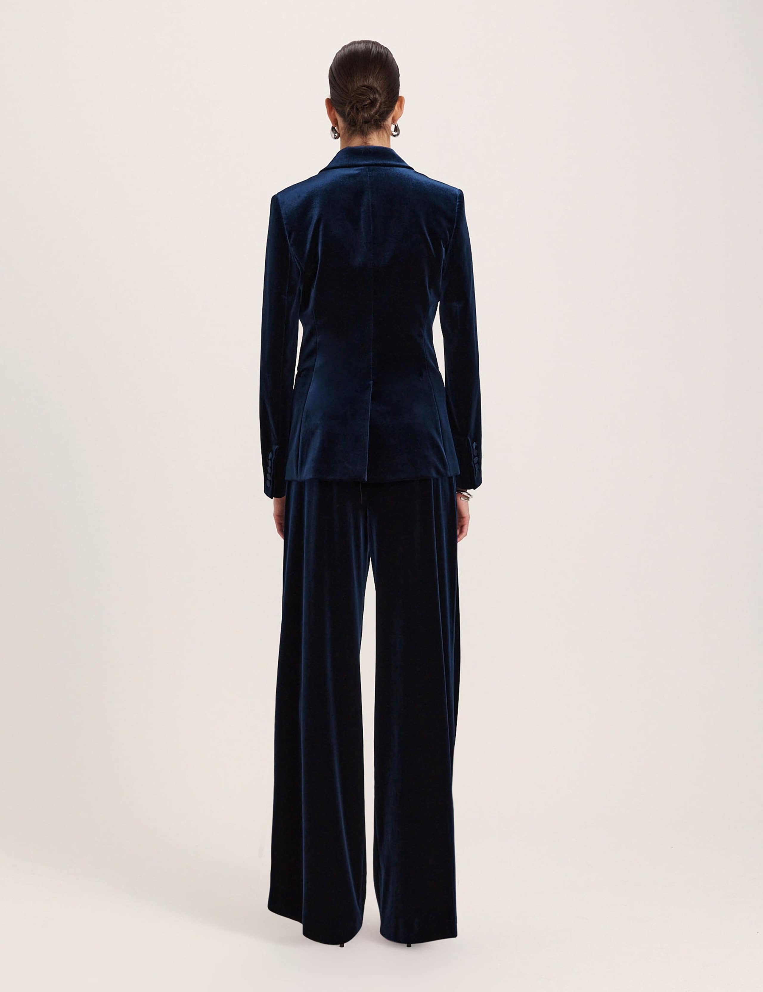 Regular Fit Velvet Blazer 7 of 8