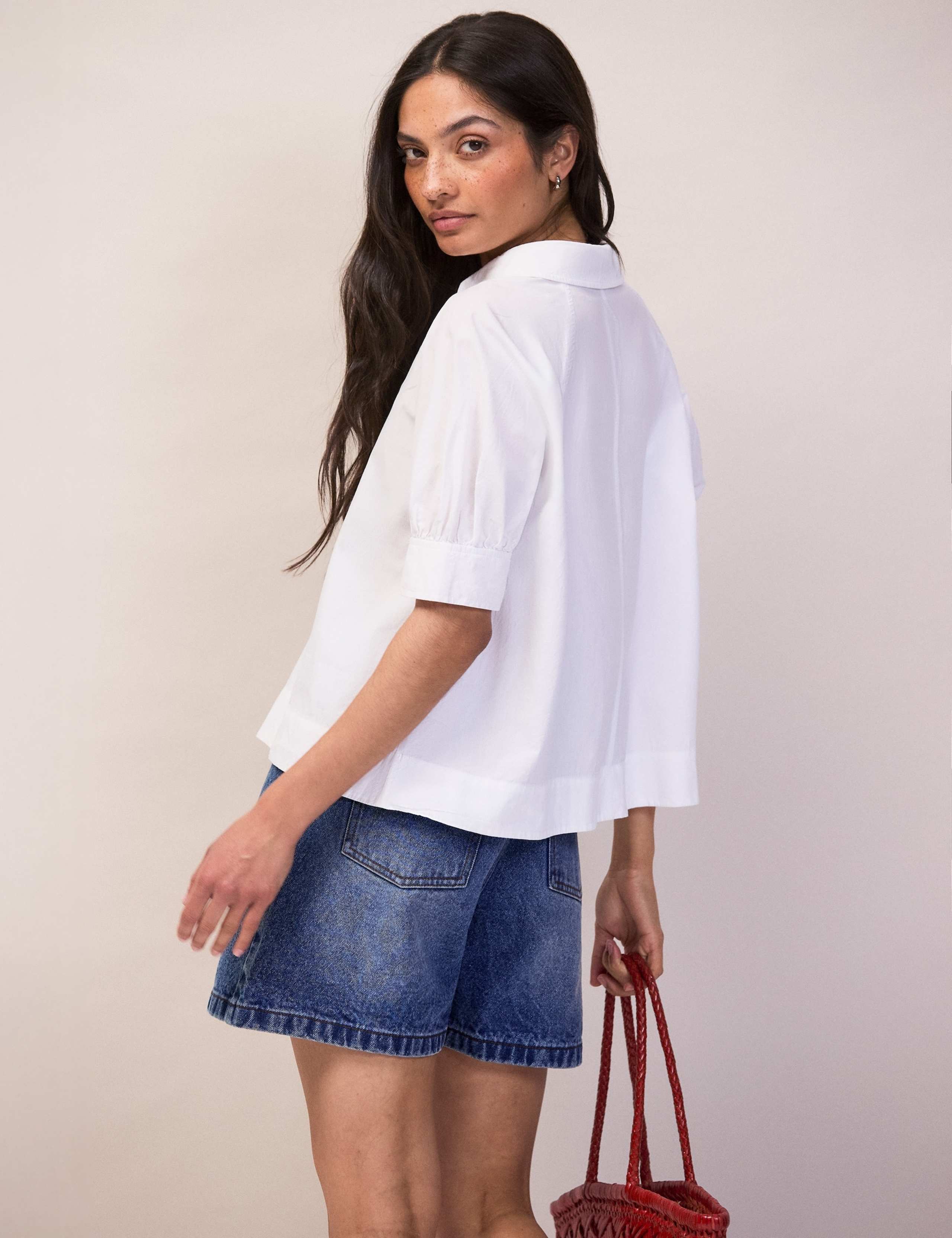 Pure Cotton Poplin Shirt 2 of 5