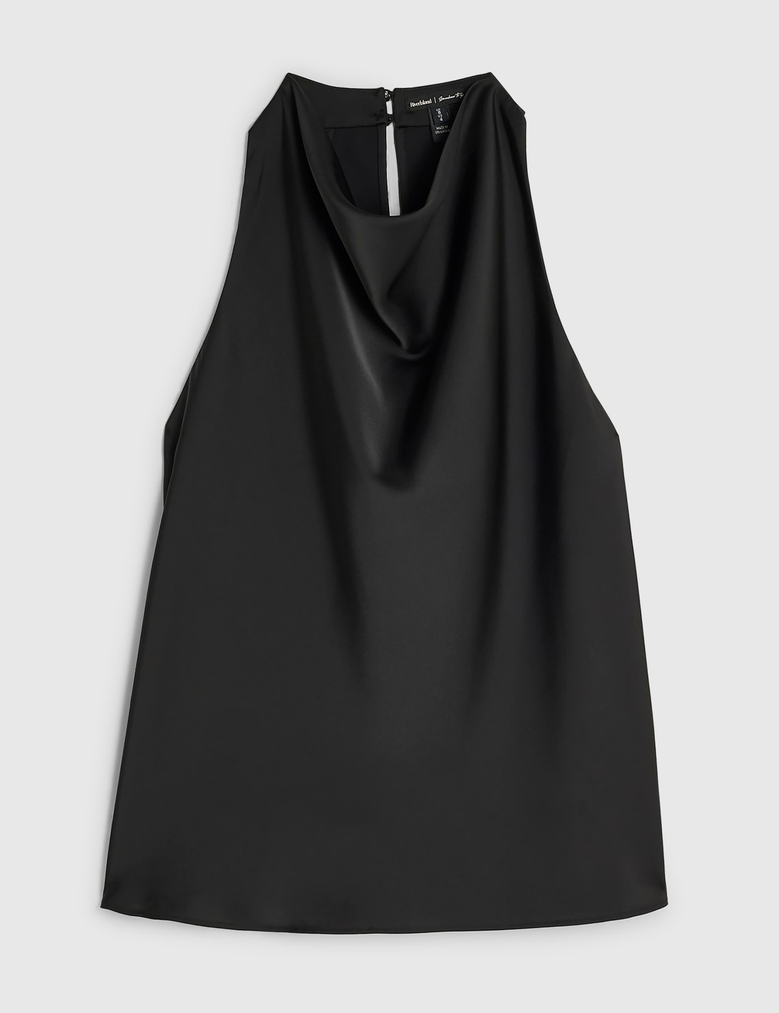 Satin Halter Neck Top 2 of 3