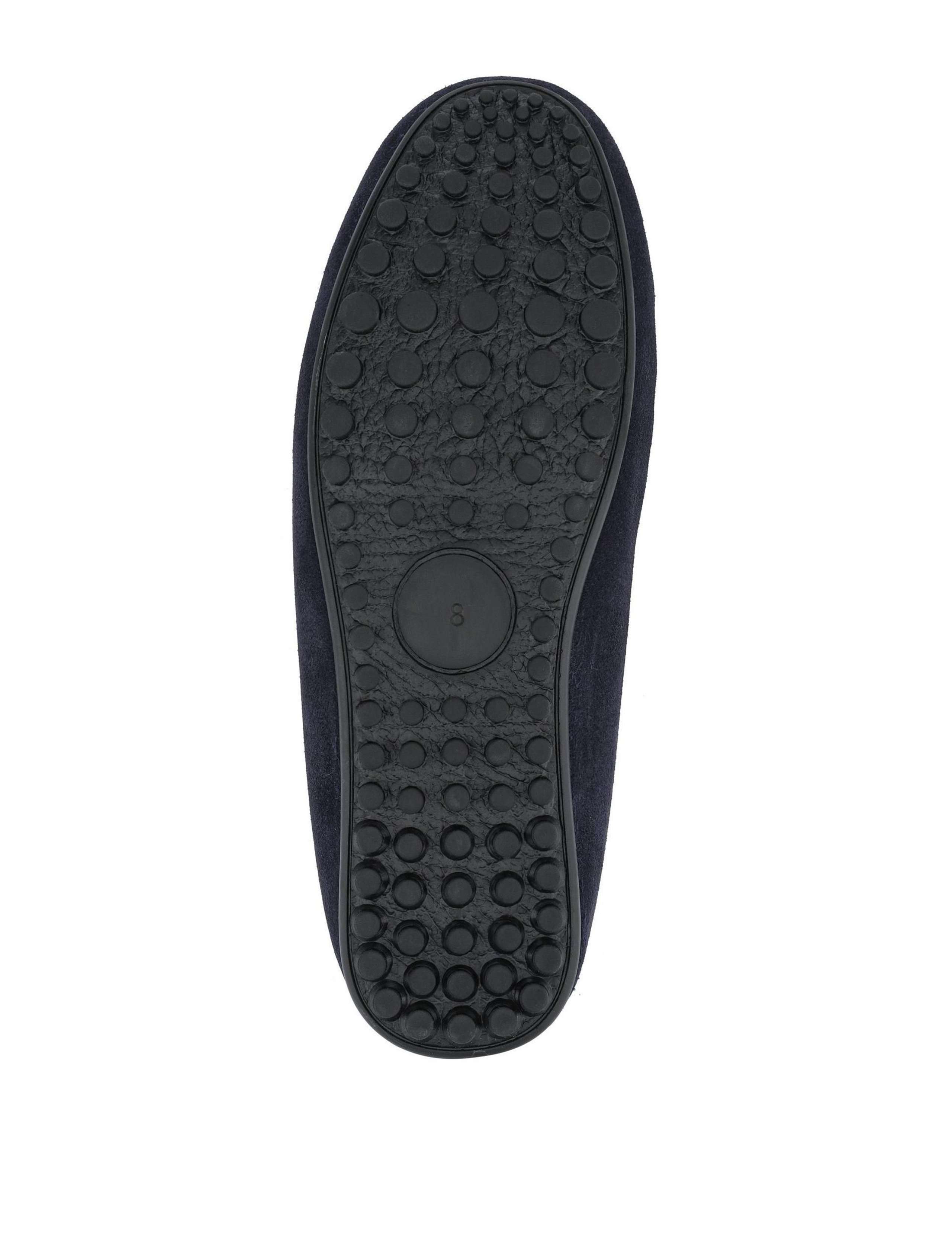 Leather Faux Fur Lined Mule Slippers 7 of 7
