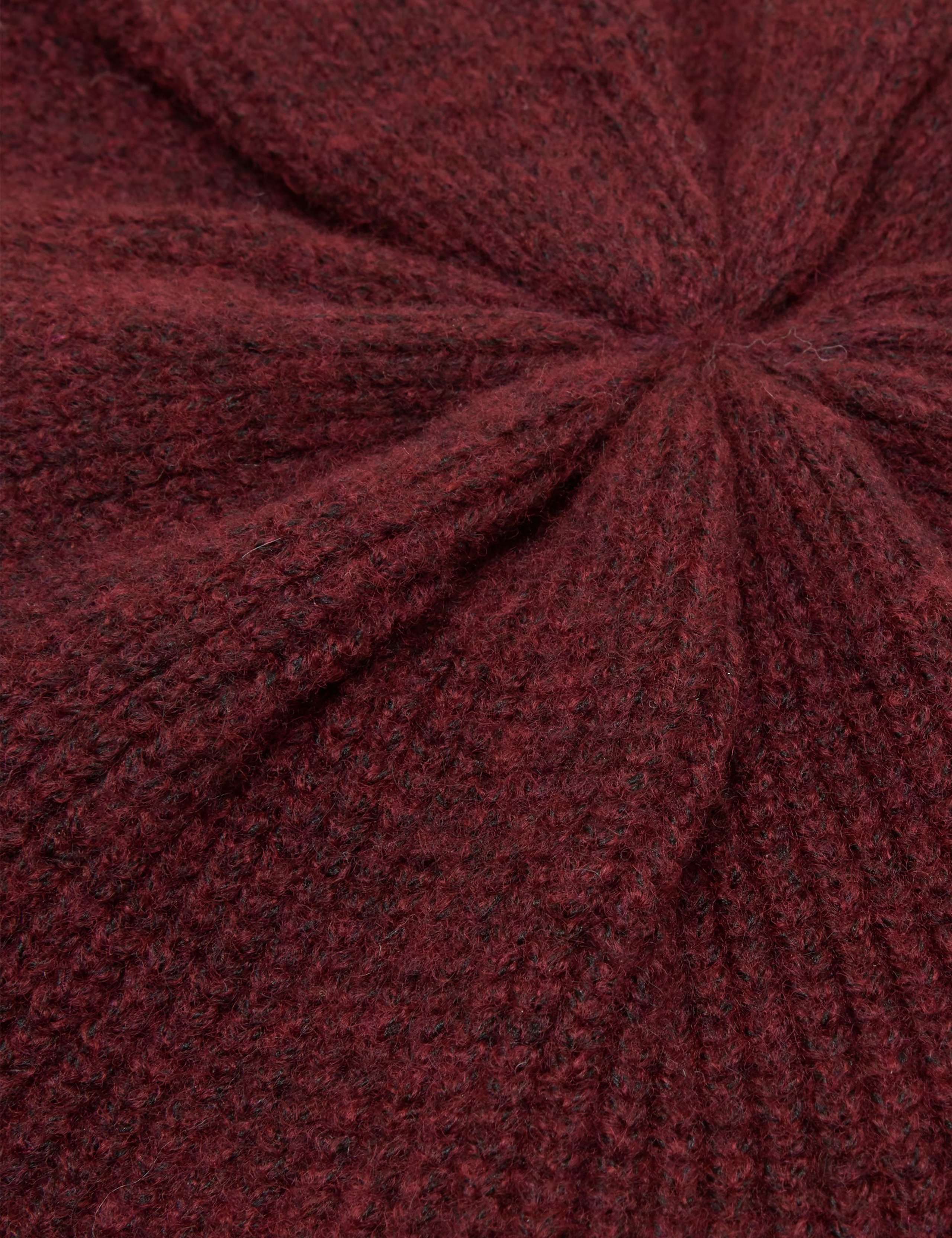 Ribbed Knitted Beret 6 of 7