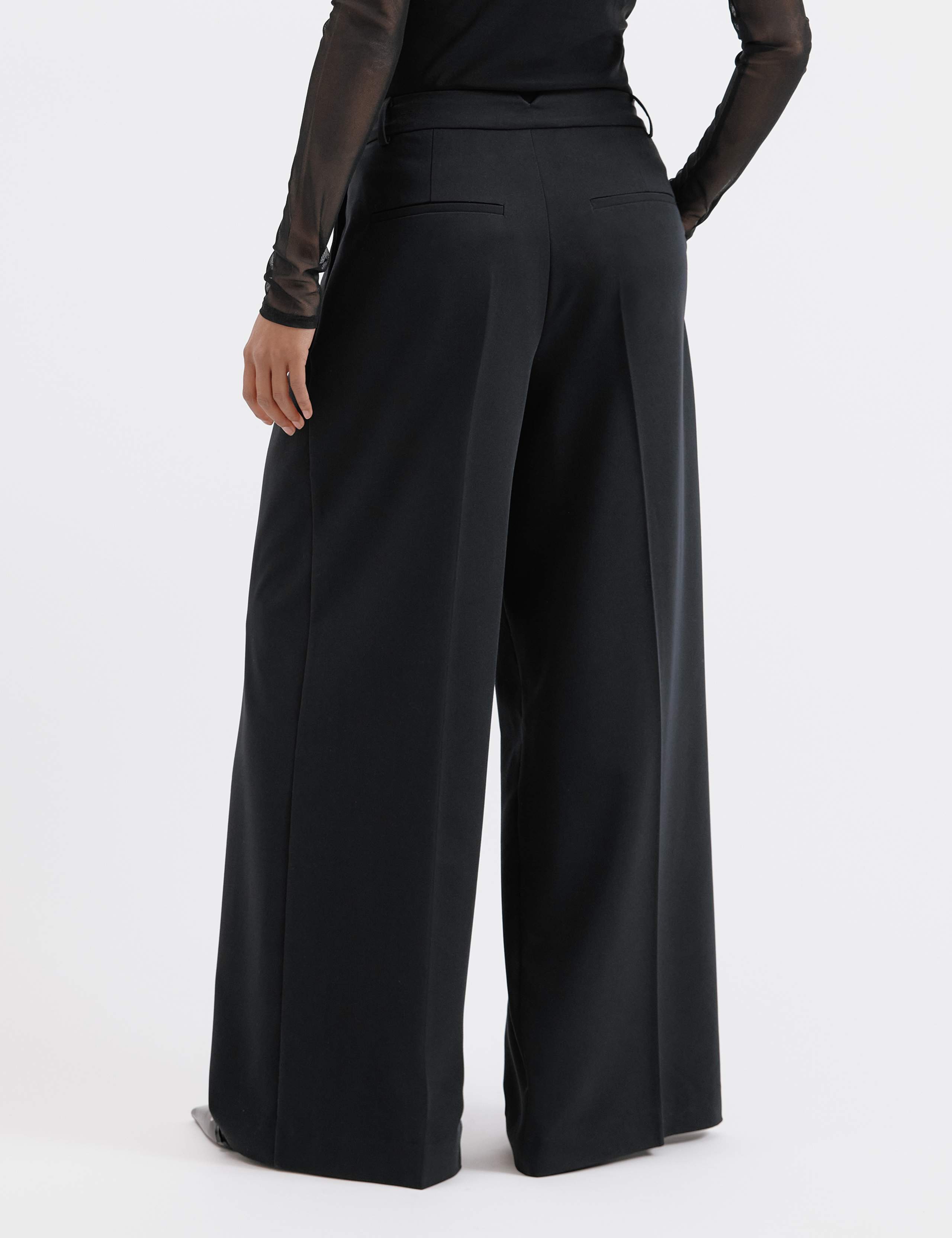 Pleated Wide Leg Trousers 5 of 5