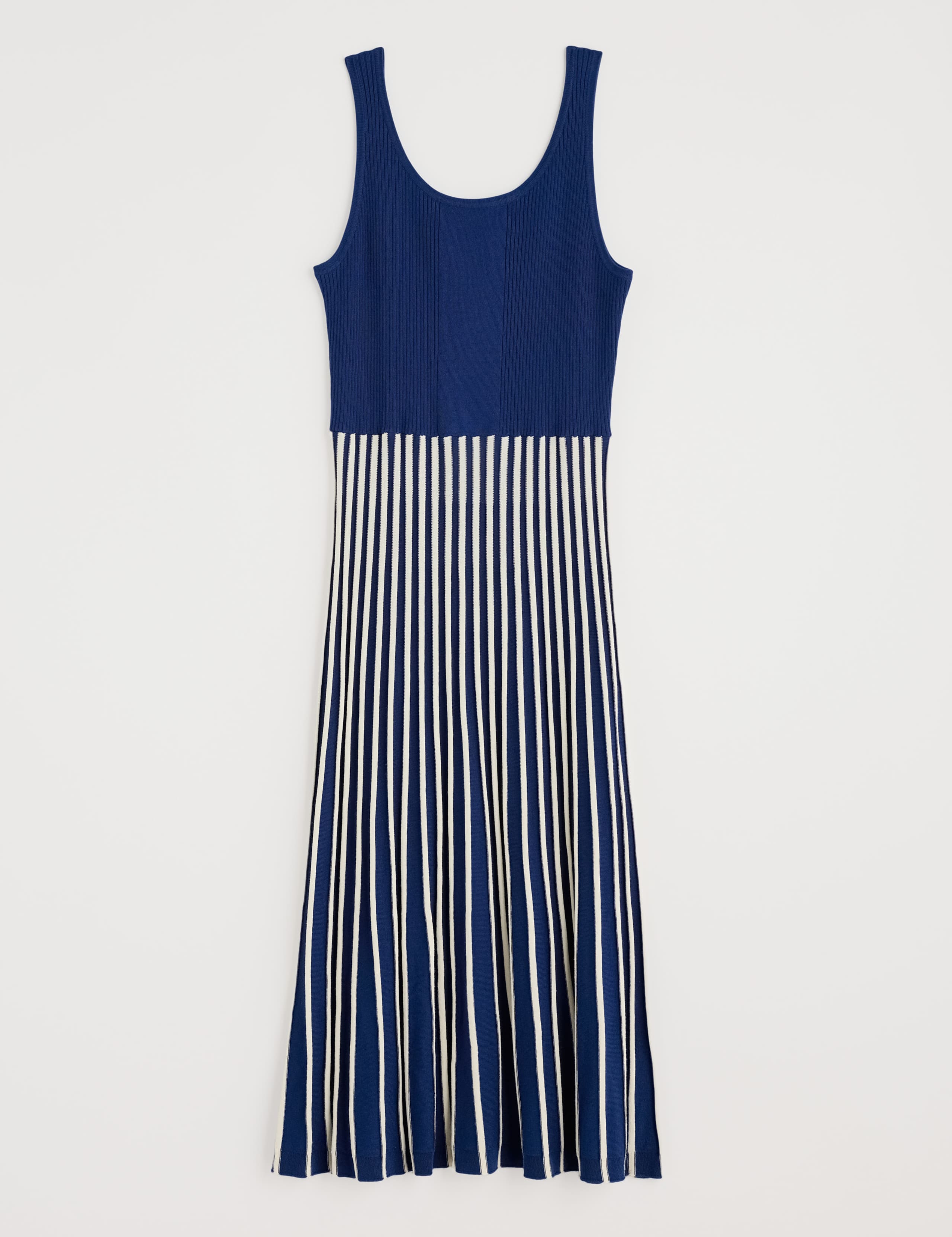 Sunrise Striped Strappy Midi Skater Dress 2 of 5