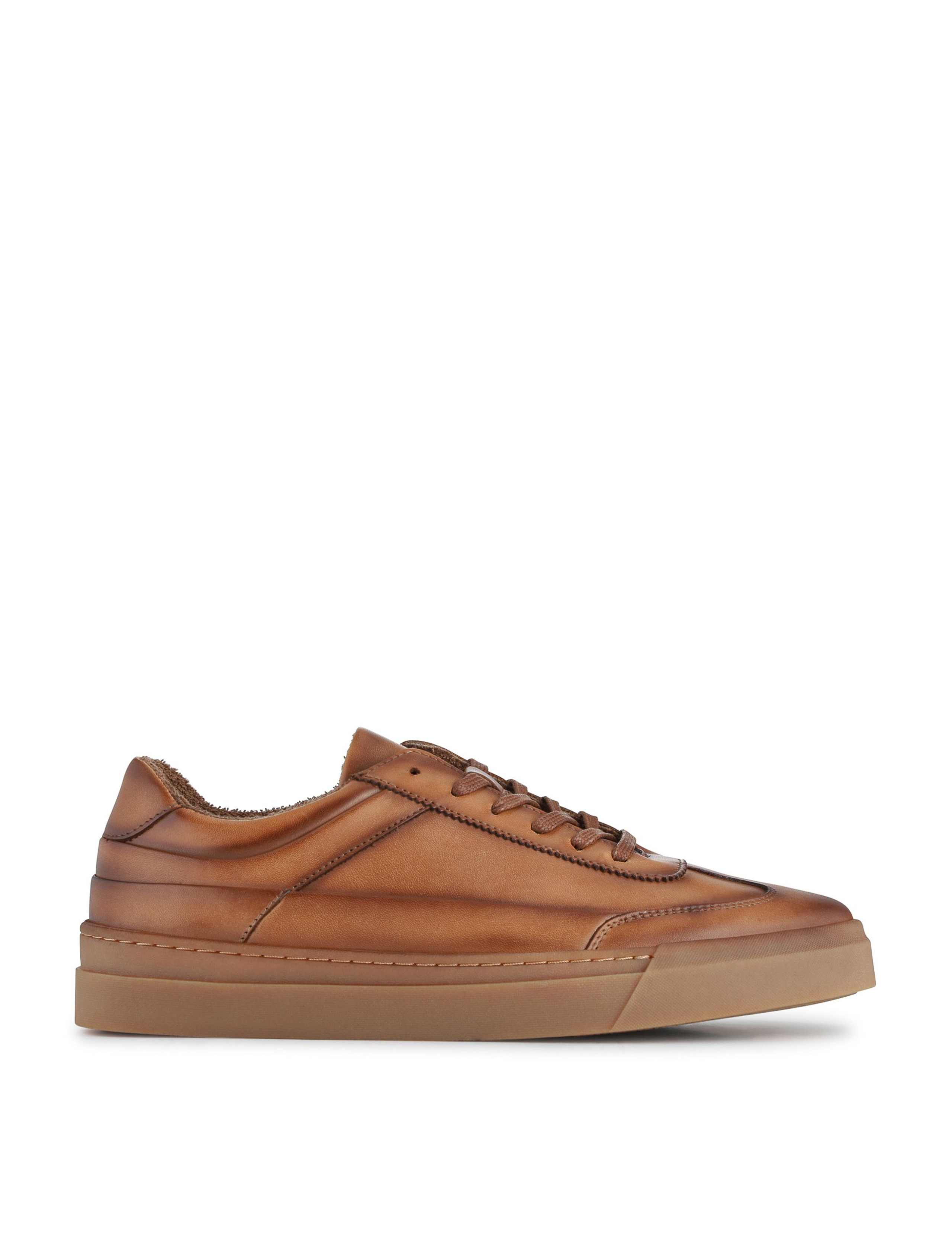 Leather Lace Up Trainers 3 of 7
