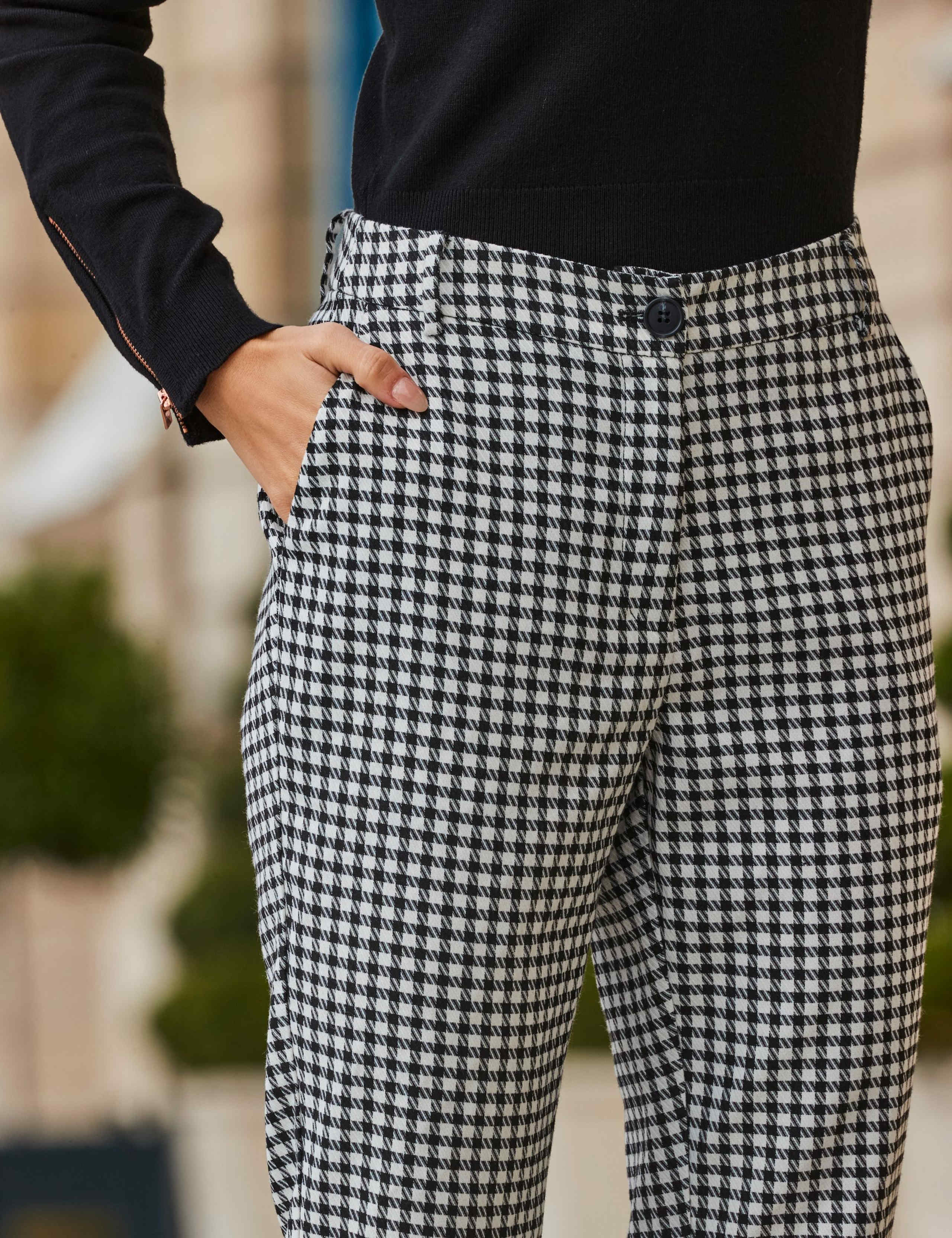 Dogtooth Tapered Trousers 3 of 6