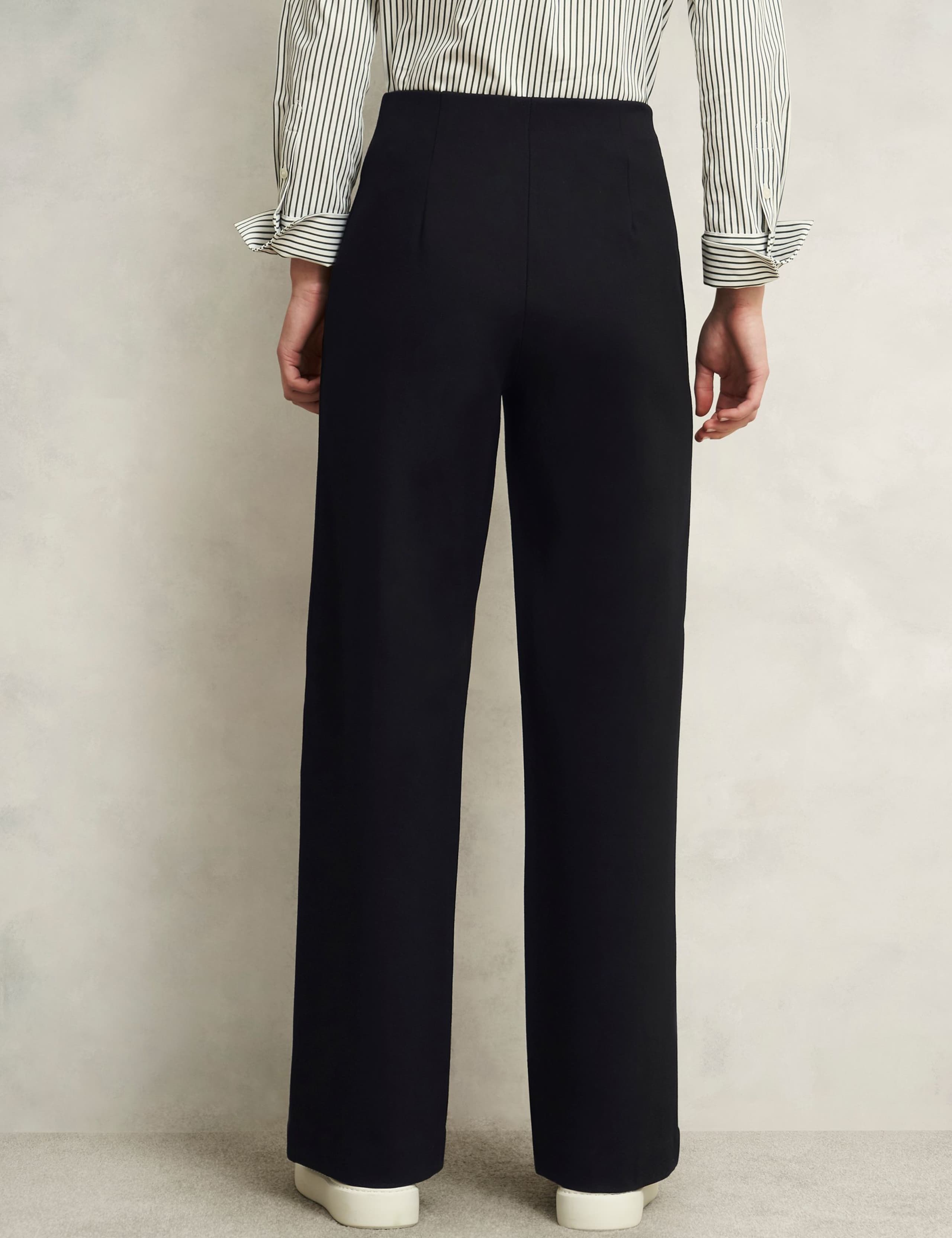 Slim Fit Wide Leg Trousers 4 of 6