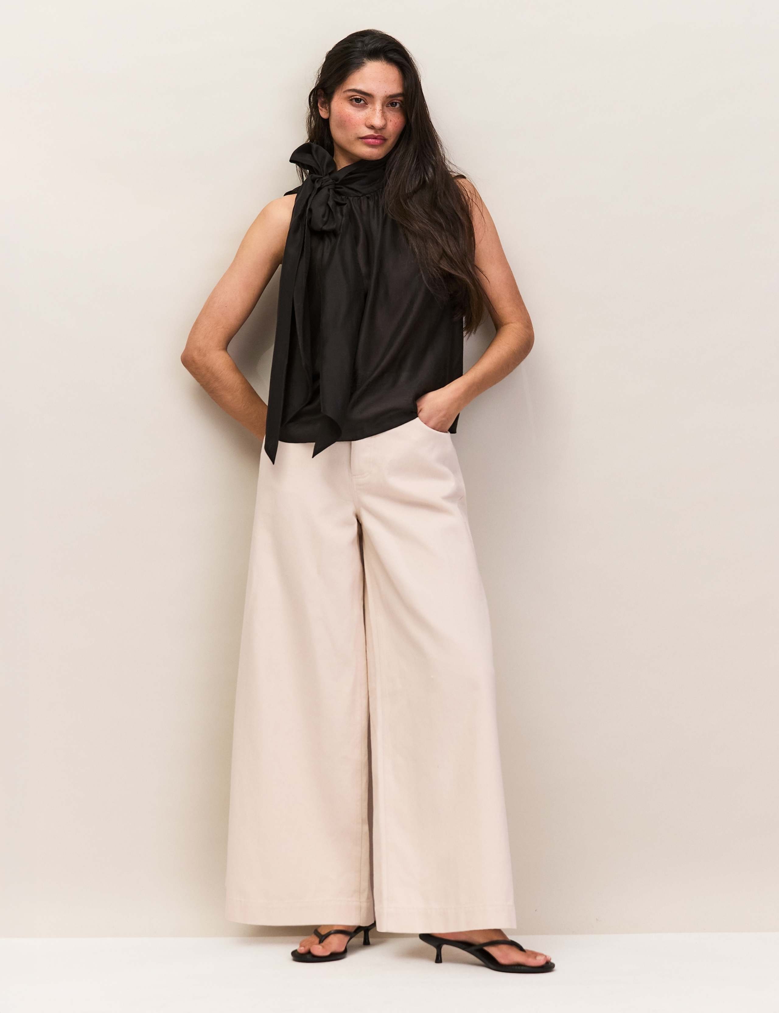 Tie Neck Blouse 3 of 5