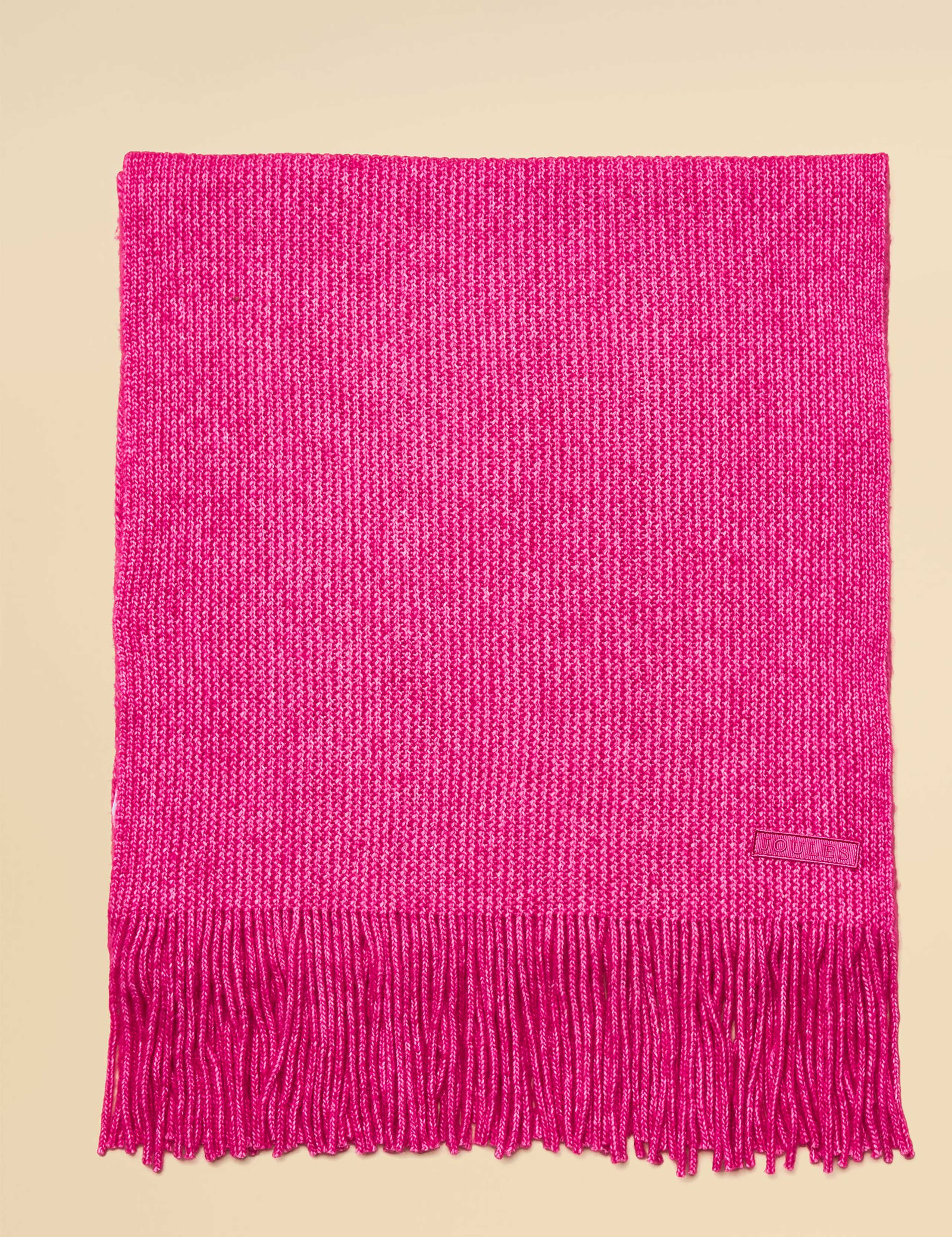 Knitted Fringed Scarf 5 of 6