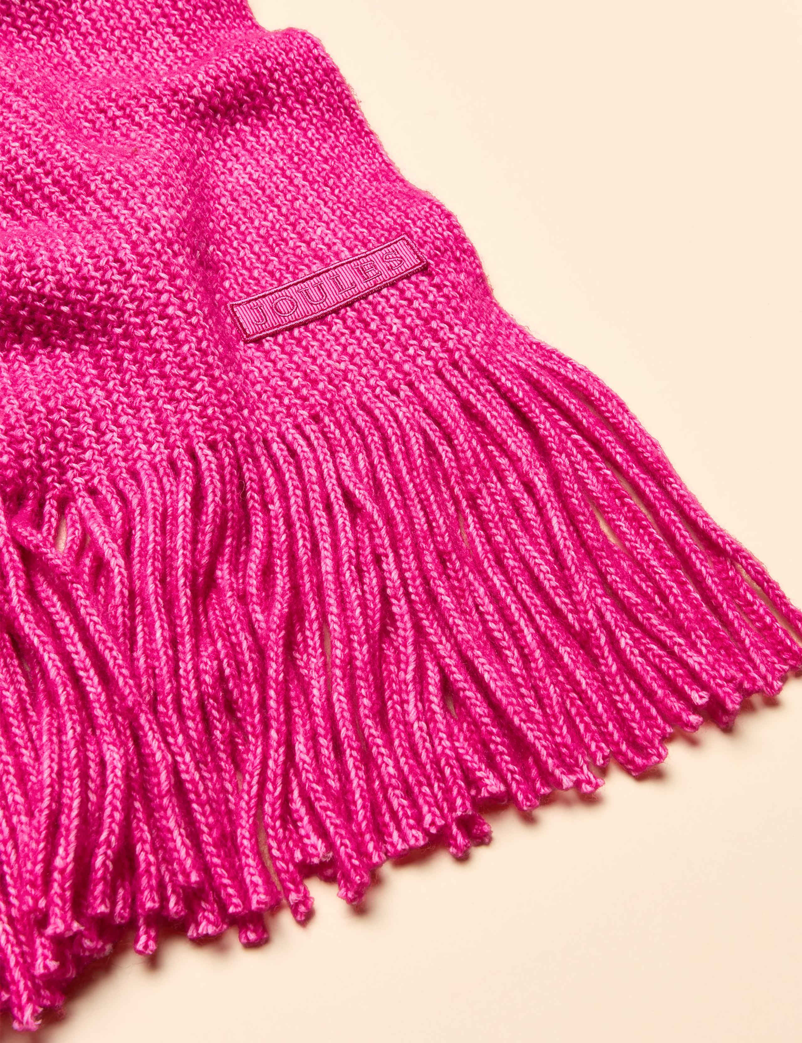 Knitted Fringed Scarf 6 of 6