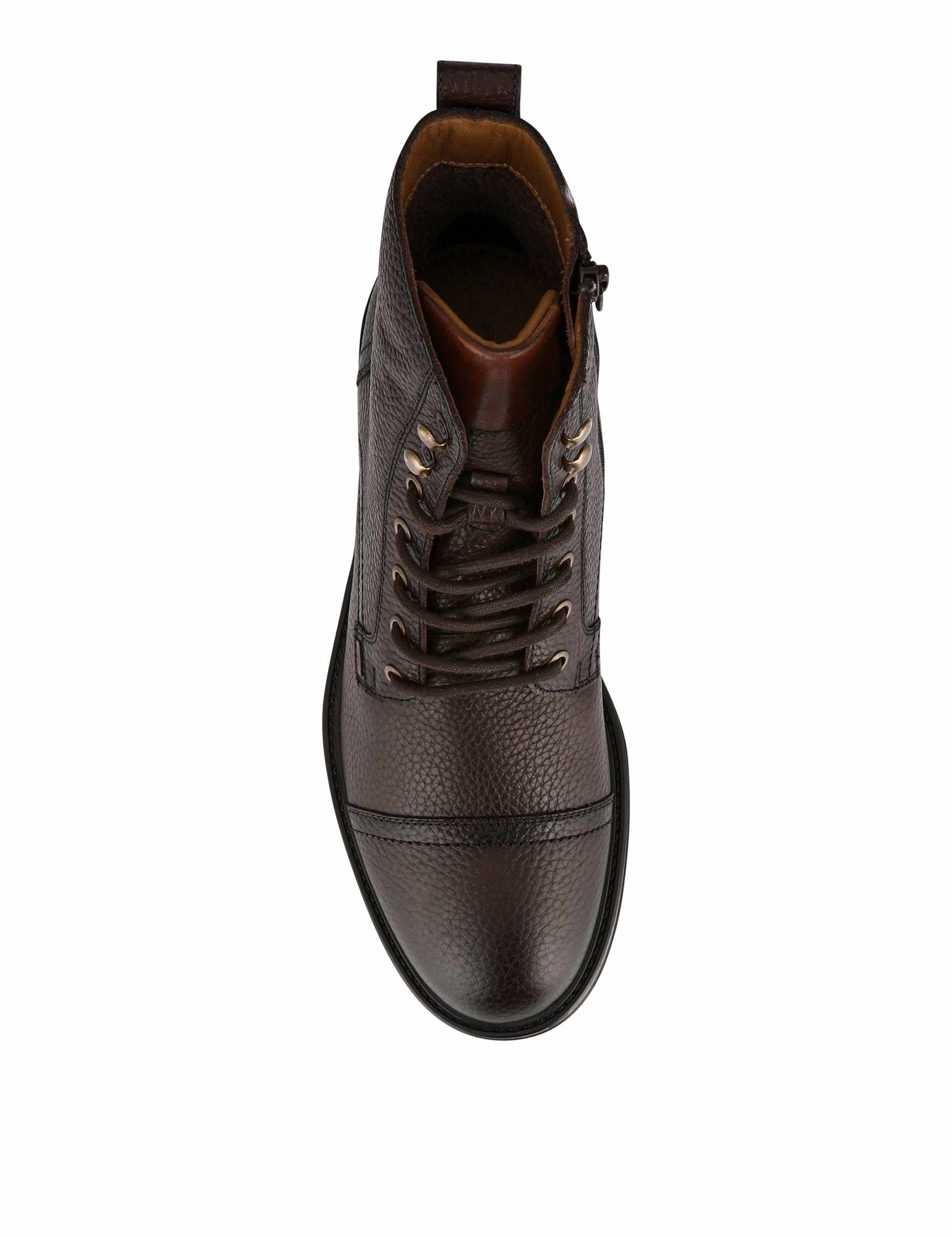 Leather Lace Up Boots 5 of 6