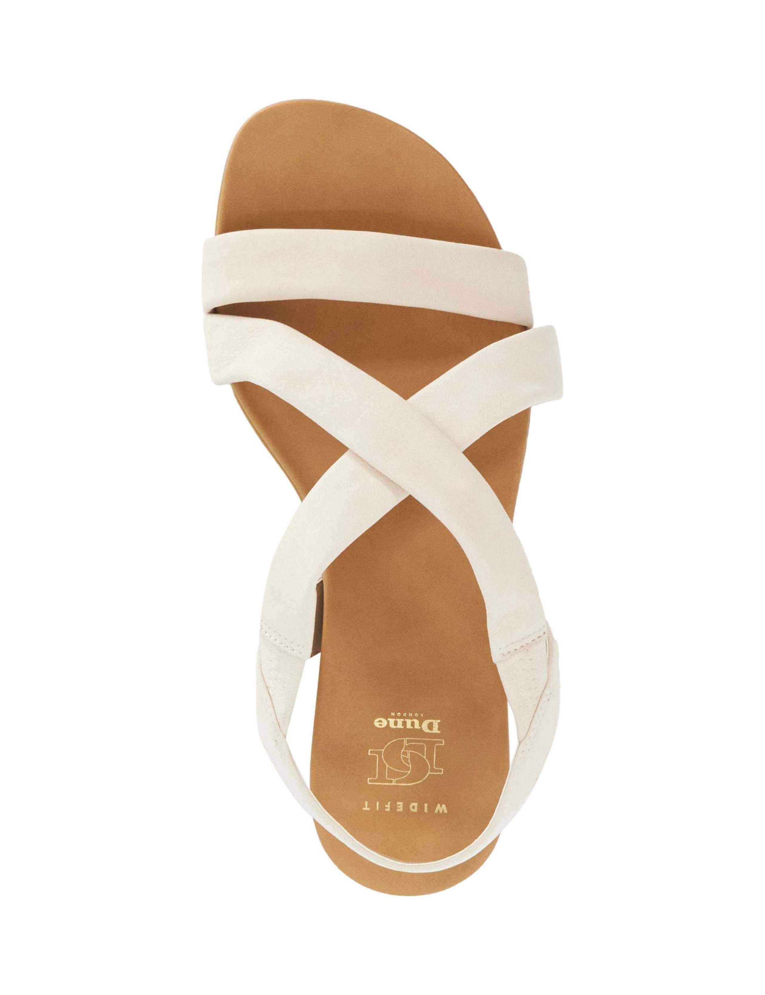 Wide Fit Suede Flat Slingback Sandals 2 of 5