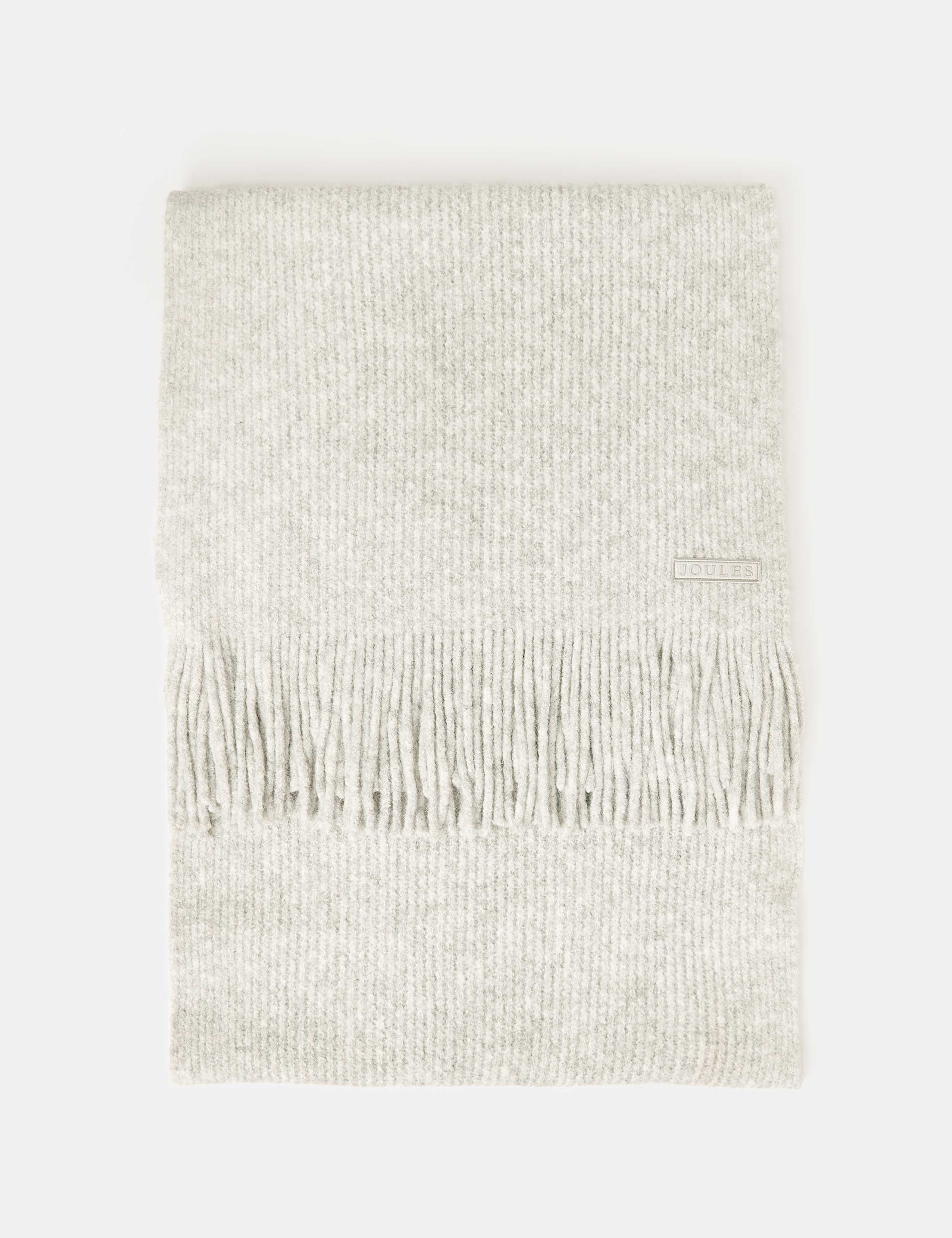 Ribbed Knit Tassel Scarf 3 of 4