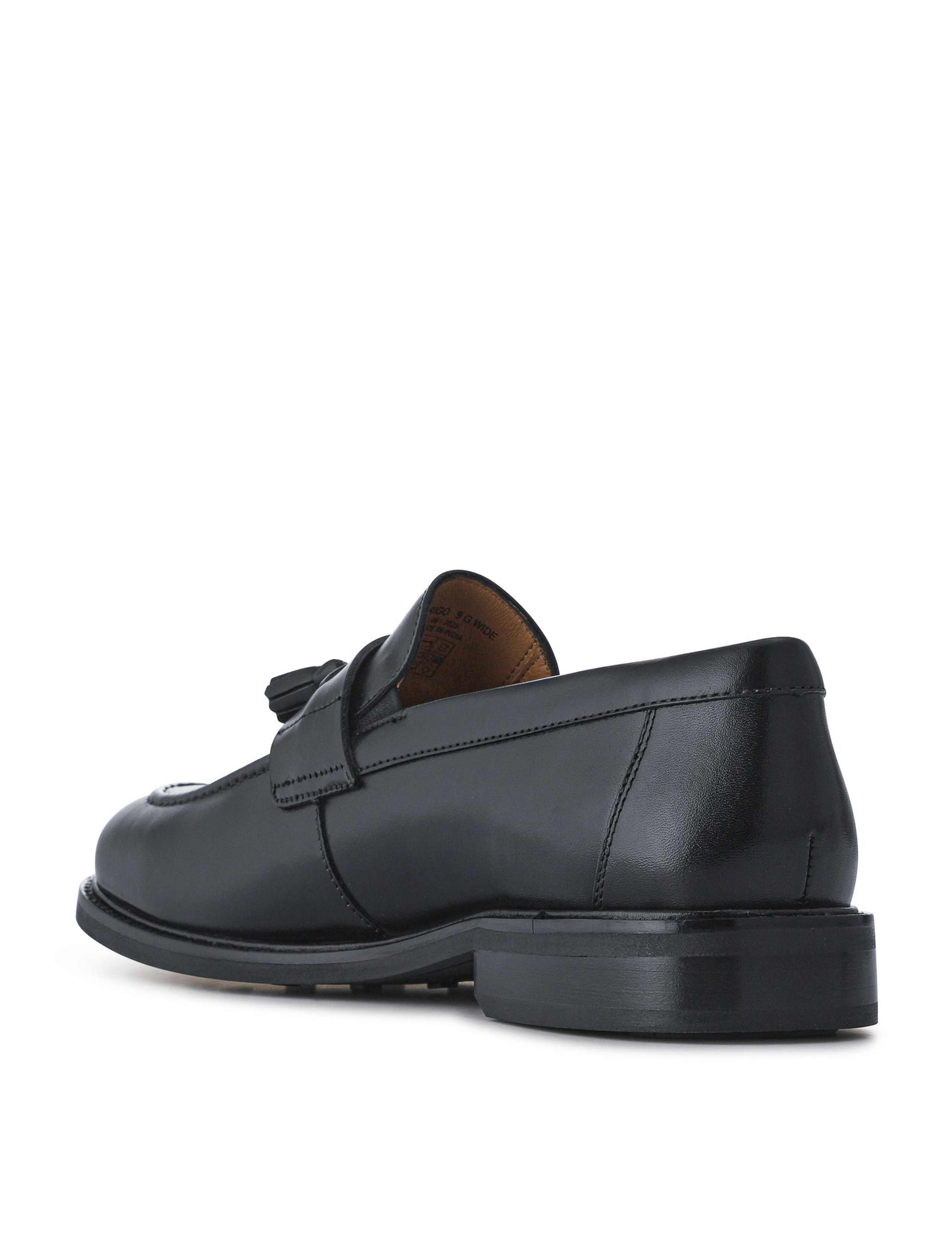 Wide Fit Leather Slip-On Loafers 6 of 7