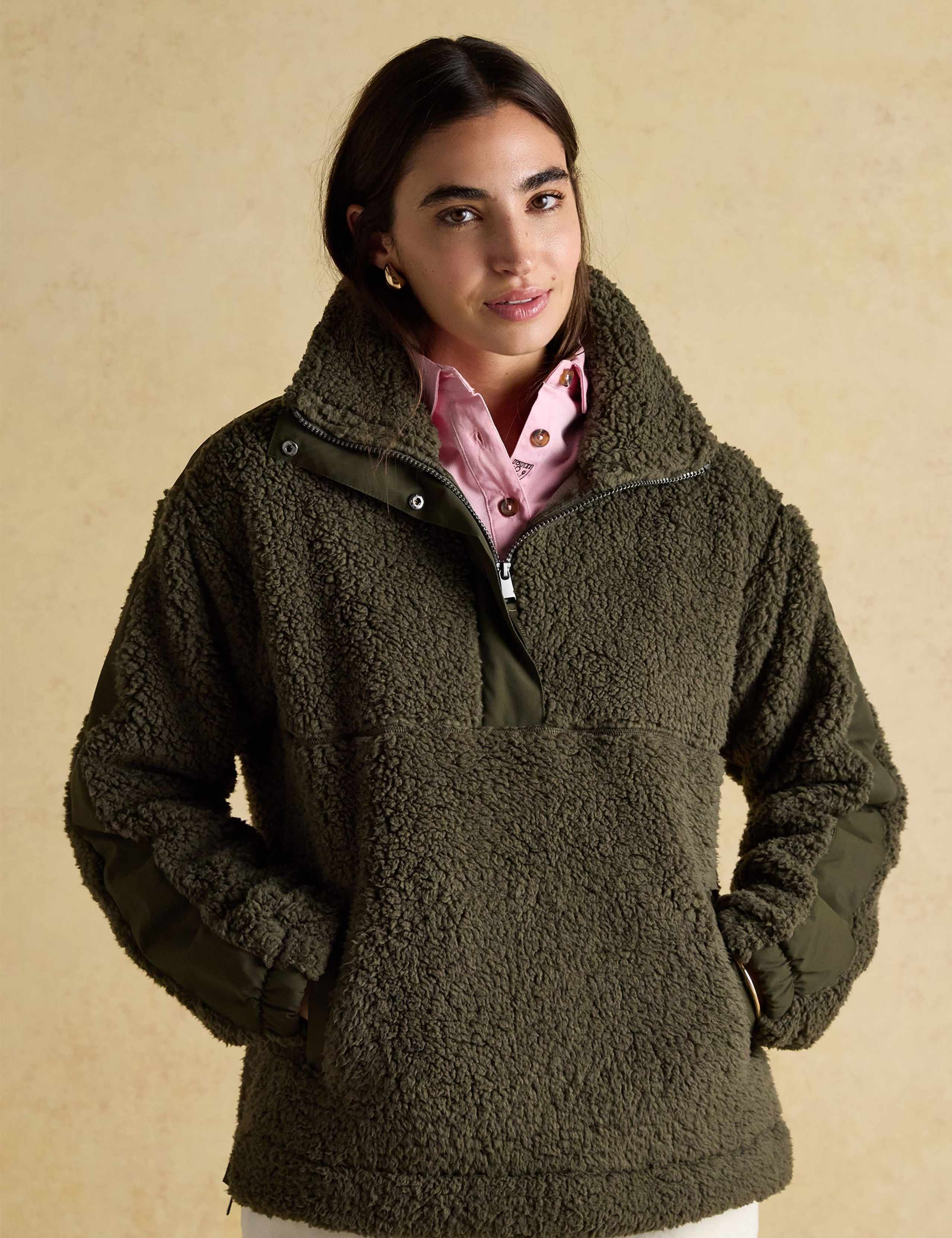 Textured Half Zip Sweatshirt 1 of 7