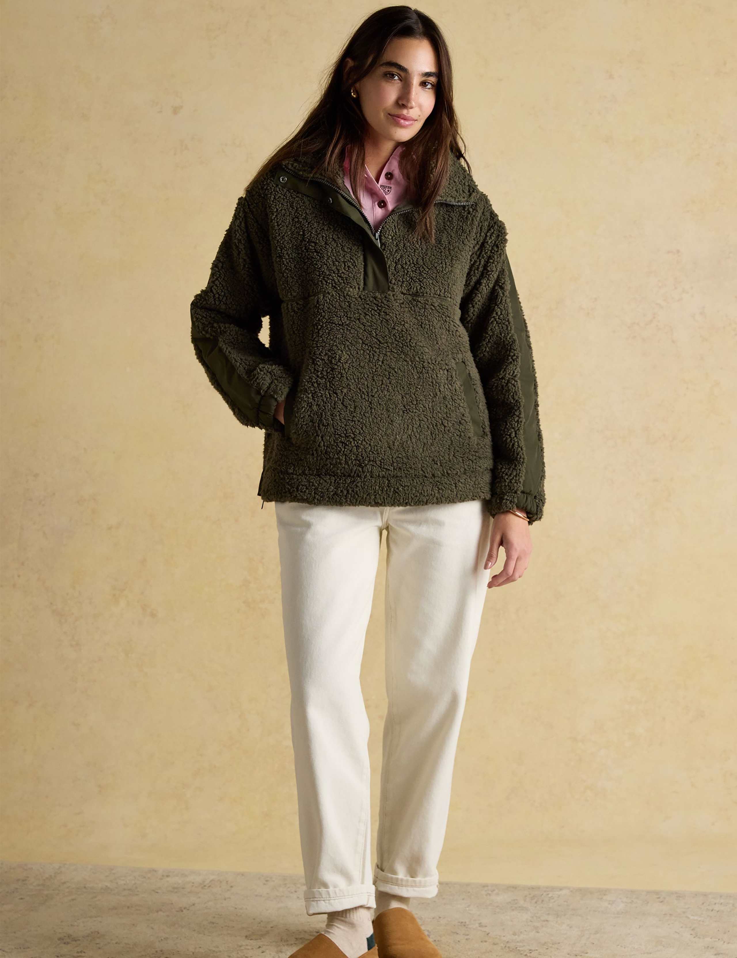 Textured Half Zip Sweatshirt 6 of 7