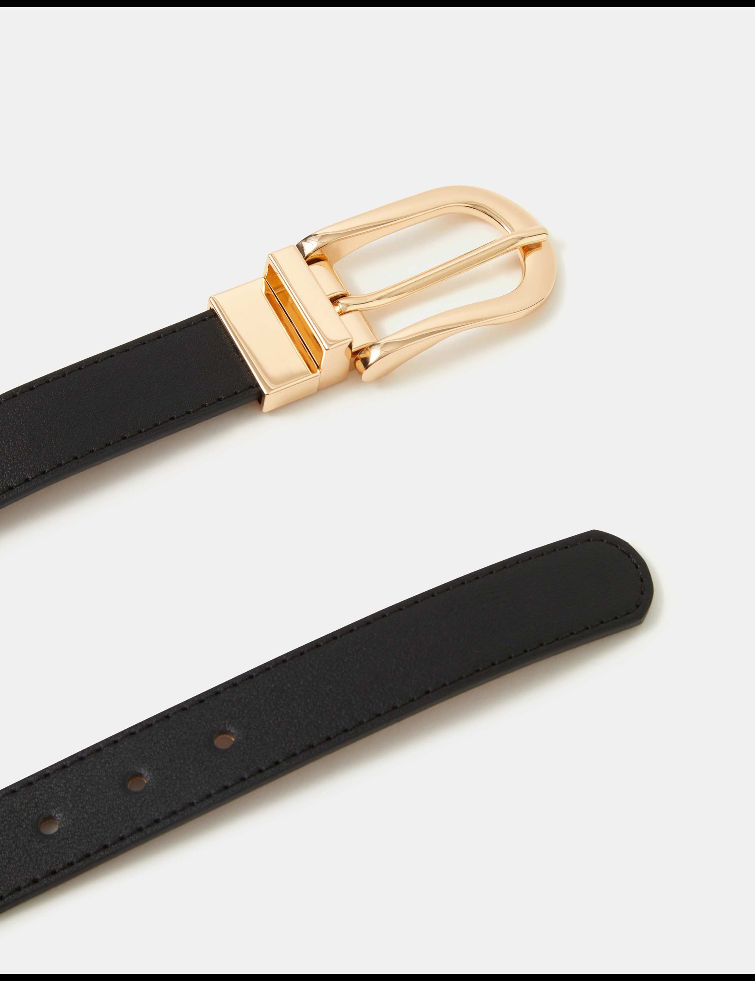 Faux Leather Reversible Belt 4 of 4