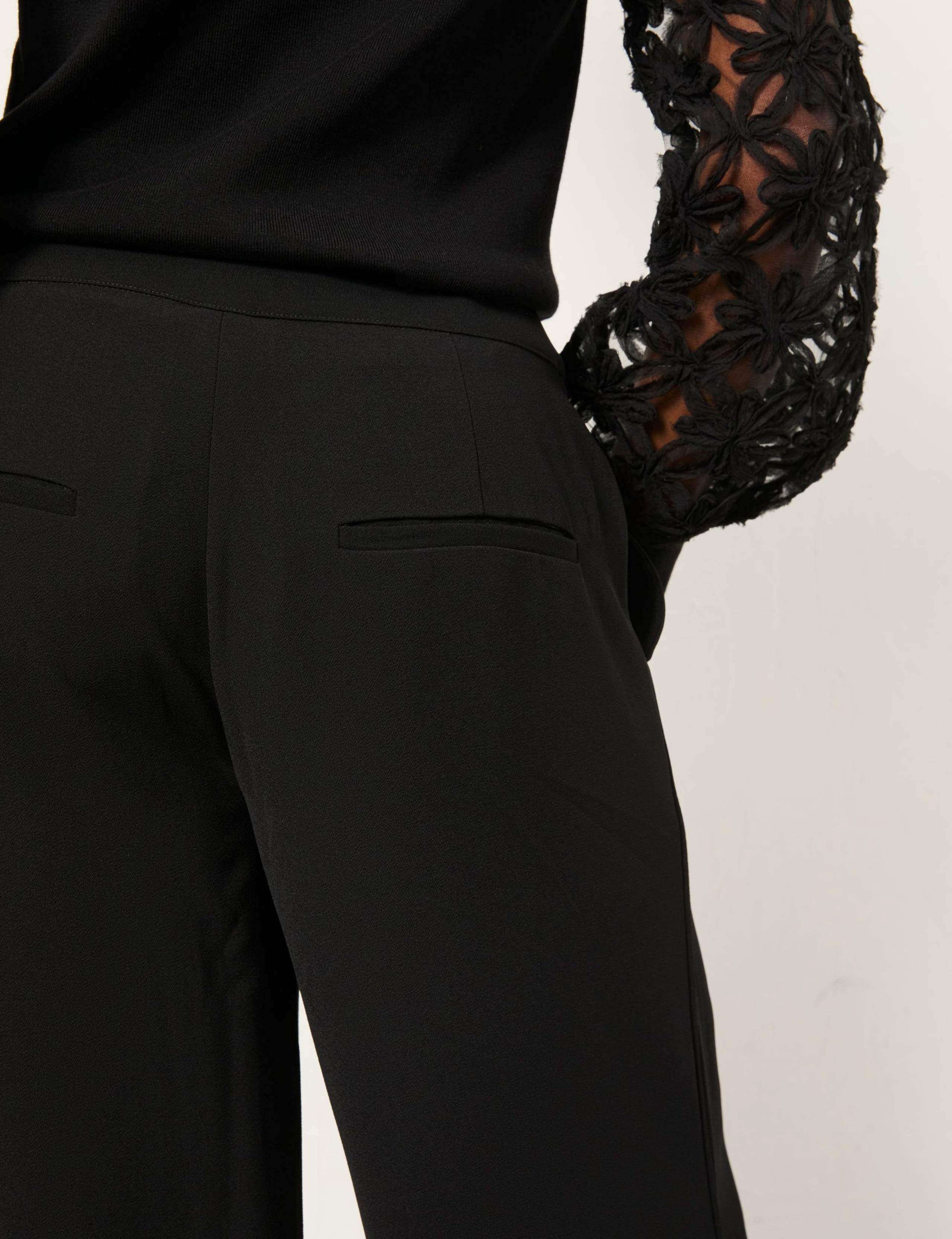 Satin Wide Leg Trousers 6 of 6