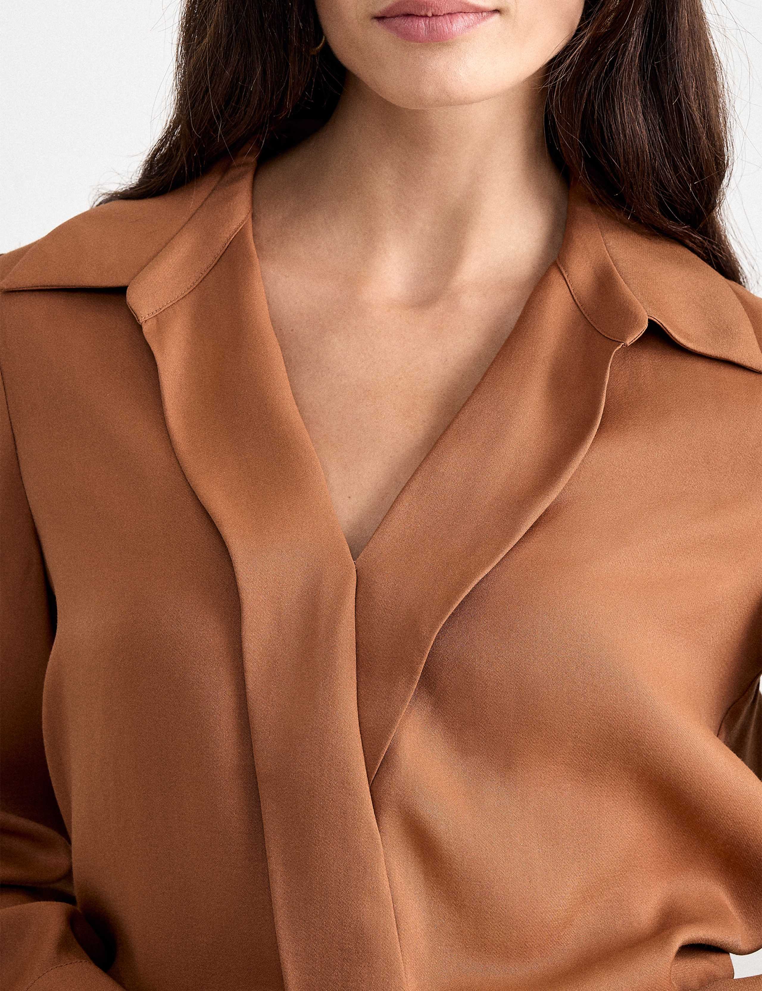 Collared Wrap Shirt 3 of 7