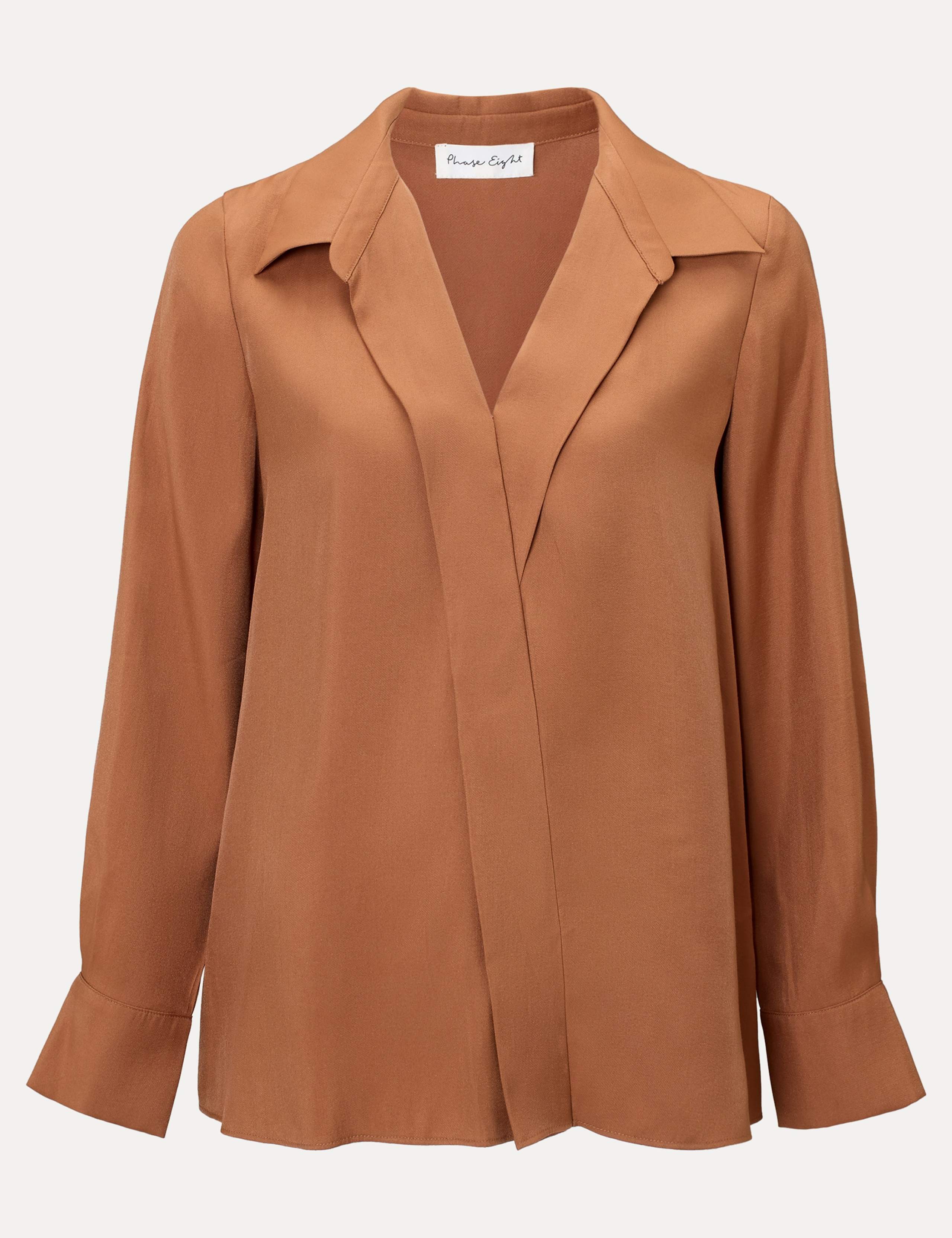 Collared Wrap Shirt 2 of 7