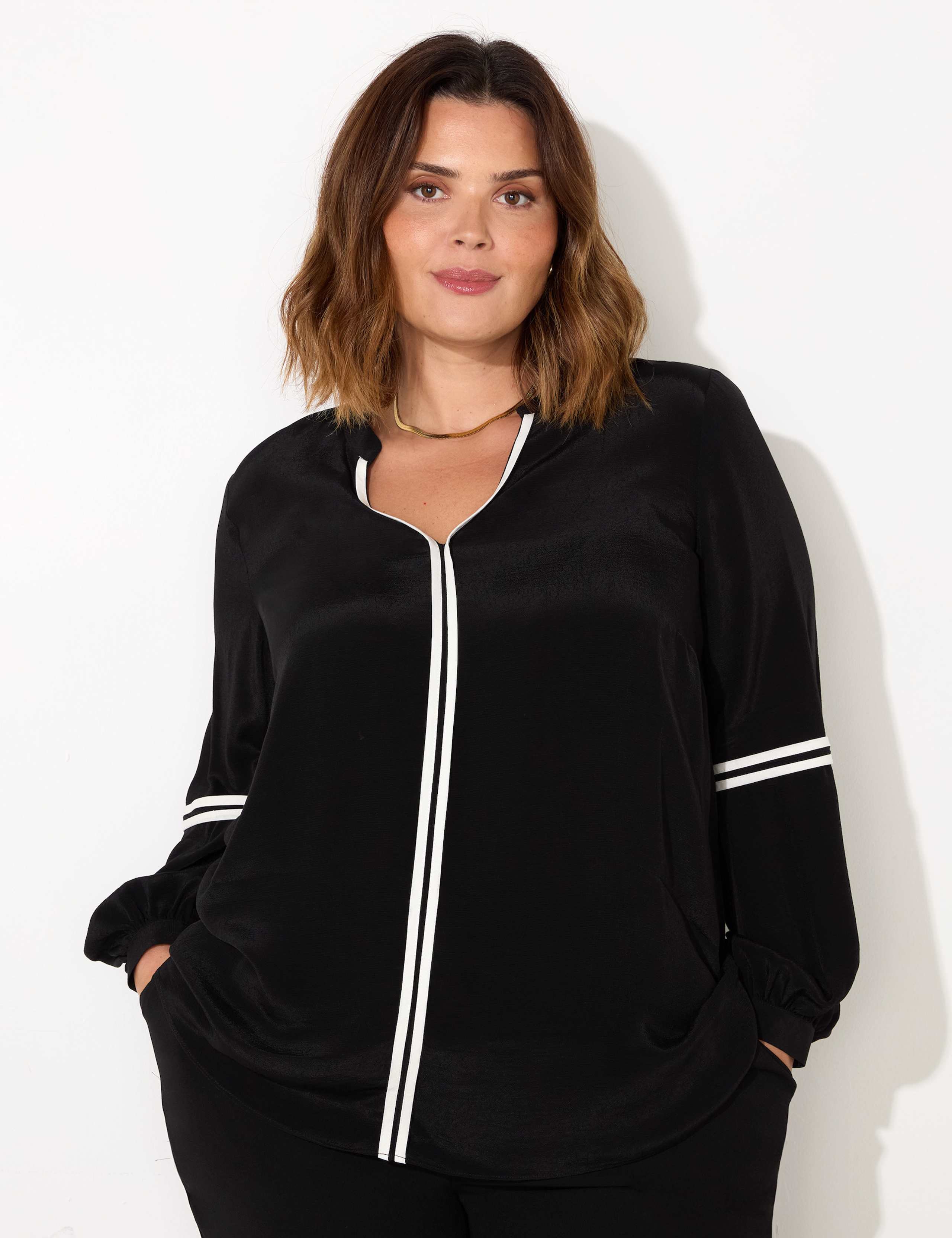 V-Neck Blouse 5 of 7