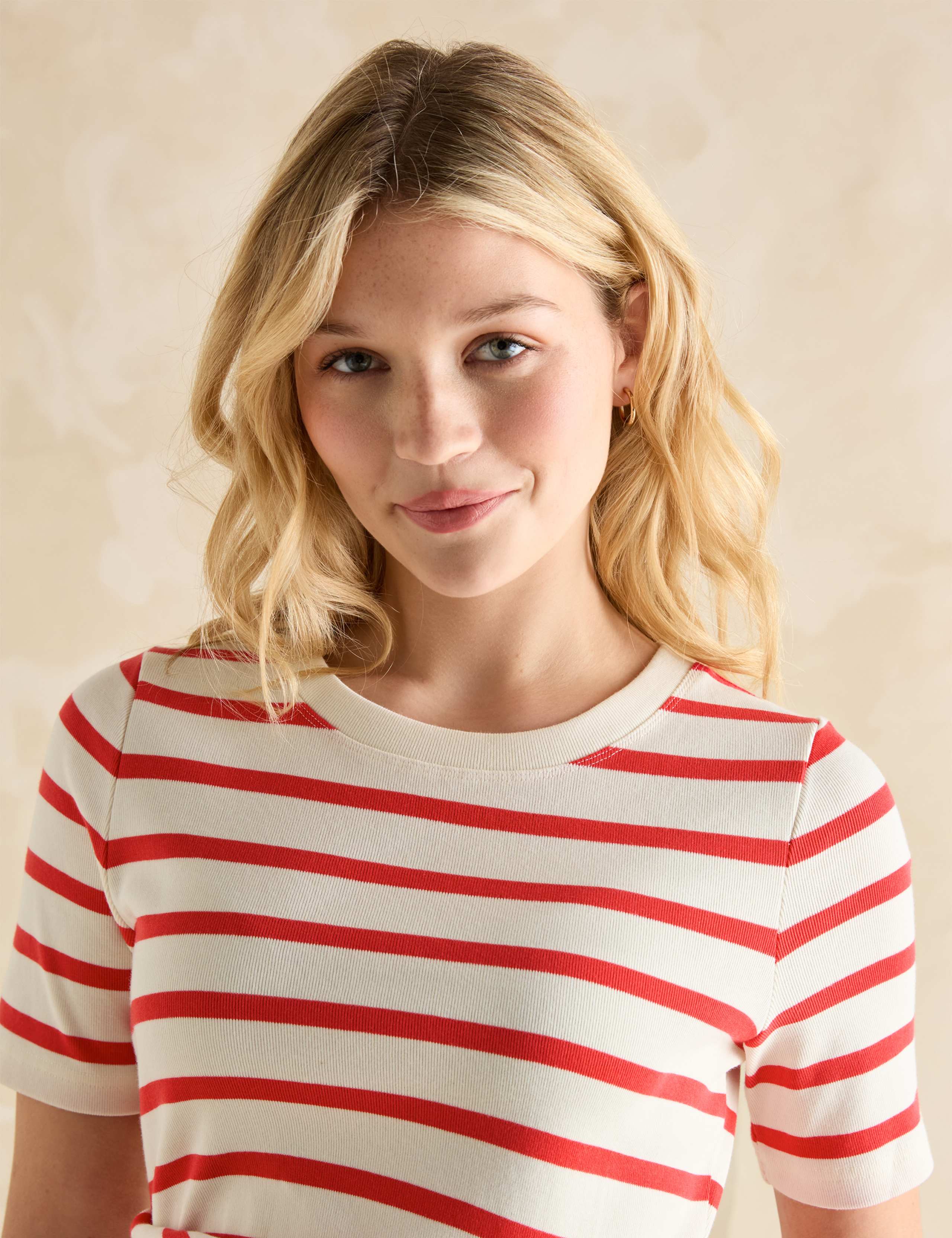 Jersey Striped Midaxi T-Shirt Dress 4 of 6