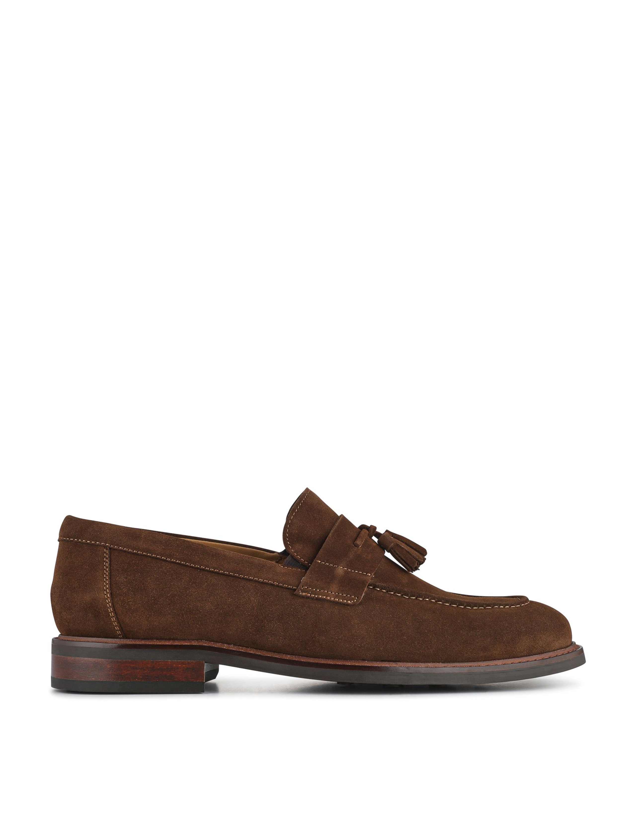 Wide Fit Suede Slip-On Loafers 2 of 8